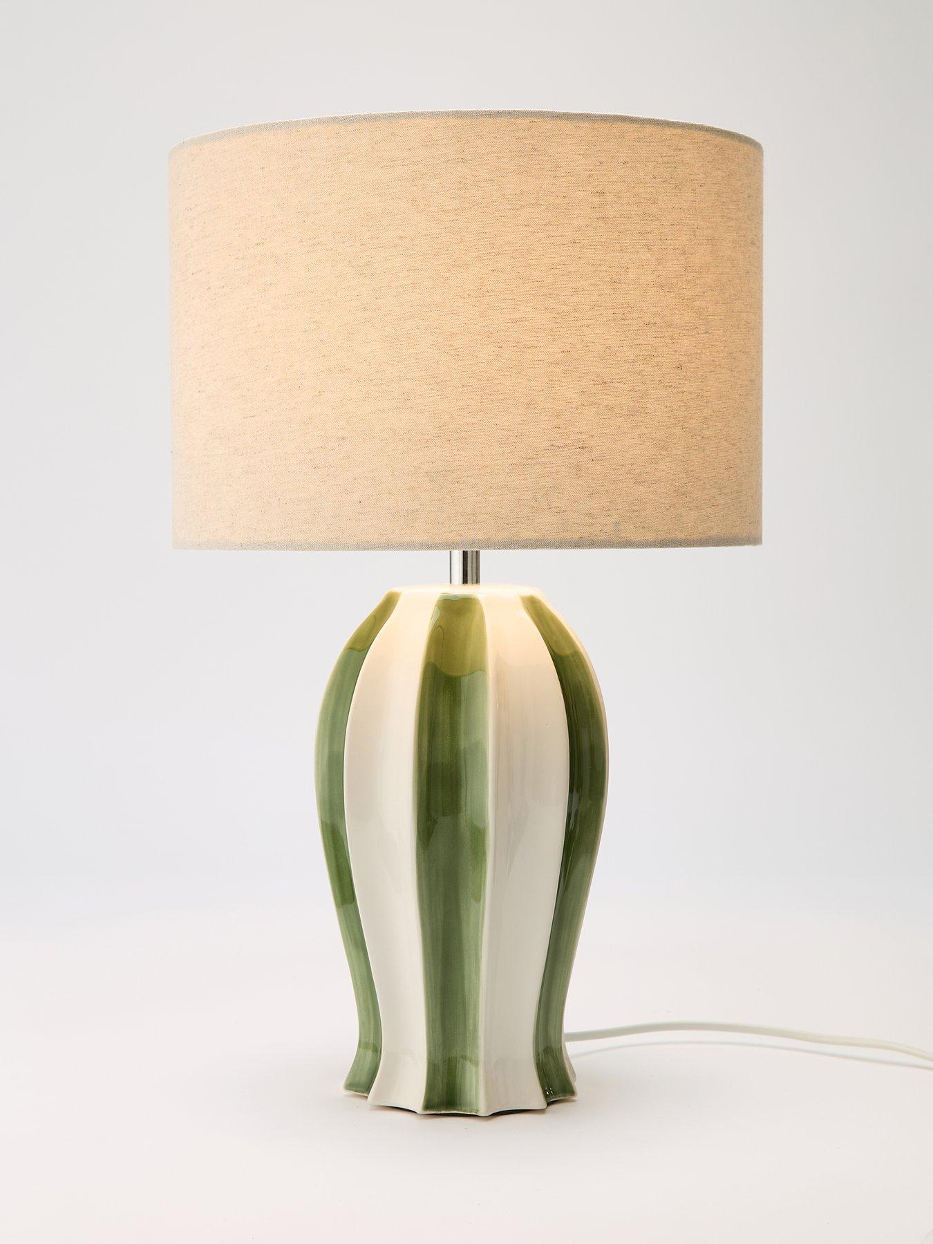  image of the-very-collection-striped-table-lamp