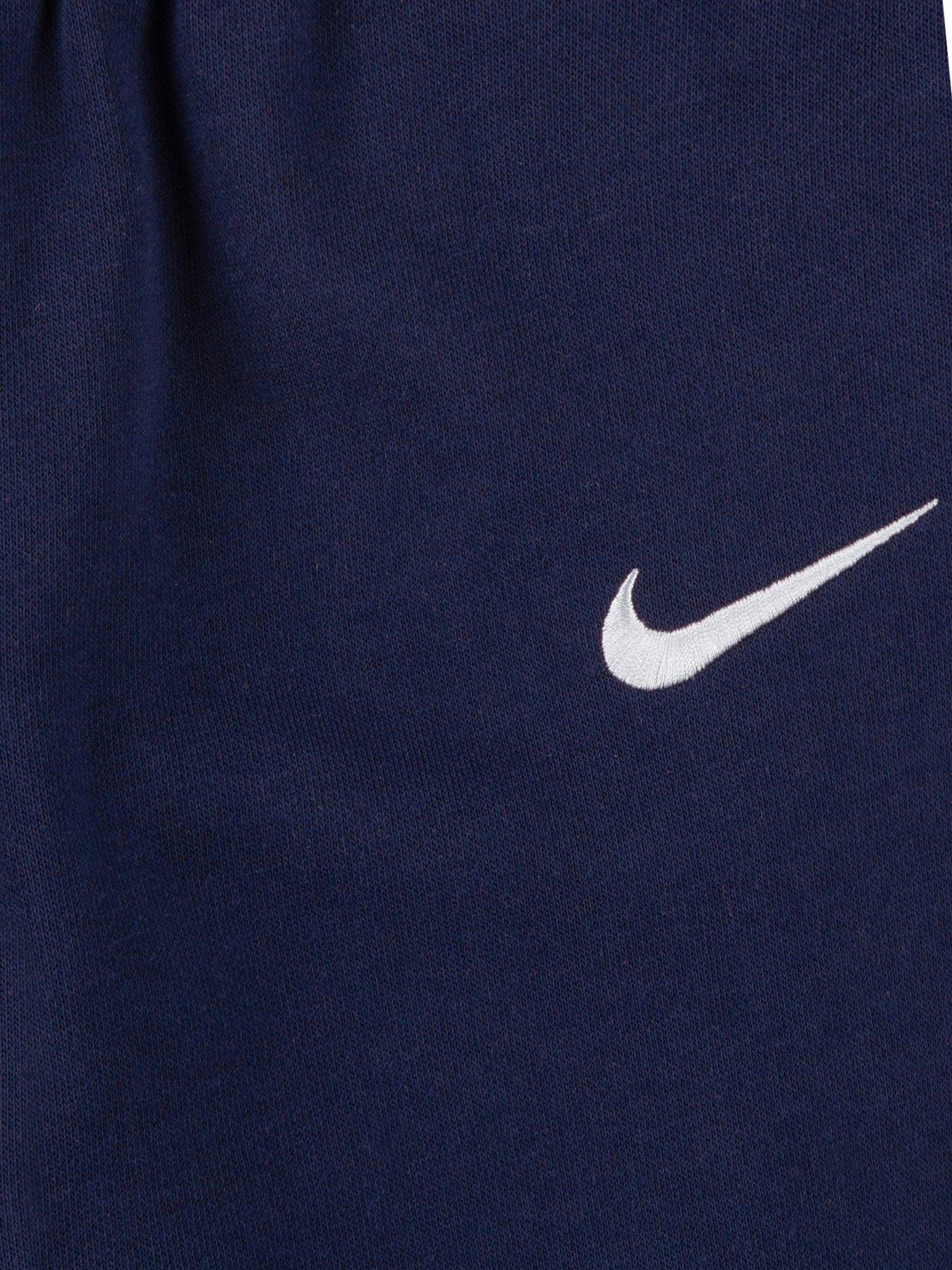Image 4 of 4 of Nike Kids Unisex Essential Fleece Crew Set - Navy