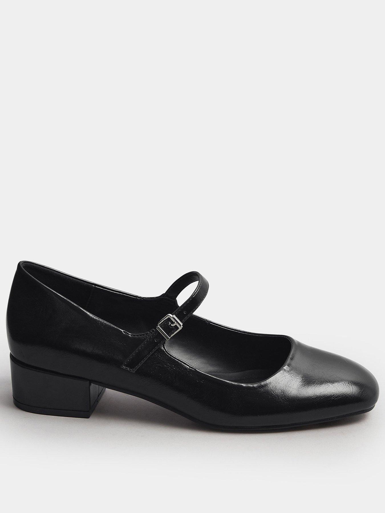 Image 1 of 4 of Long Tall Sally One Strap Mary-Jane - Black