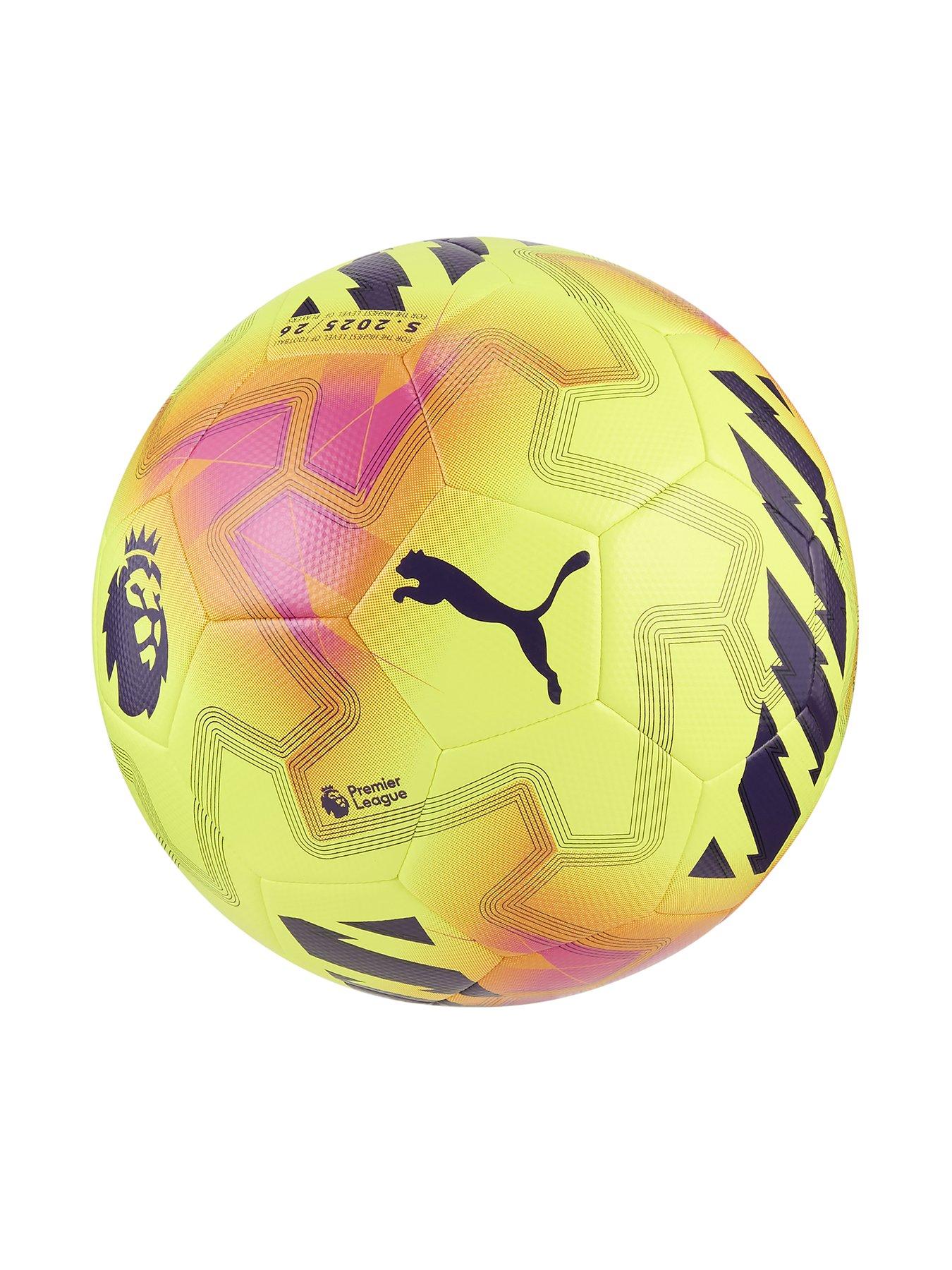 Puma Premier League 25/26 Winter Orbita Cup Football - Fluo Yellow / Multicolour