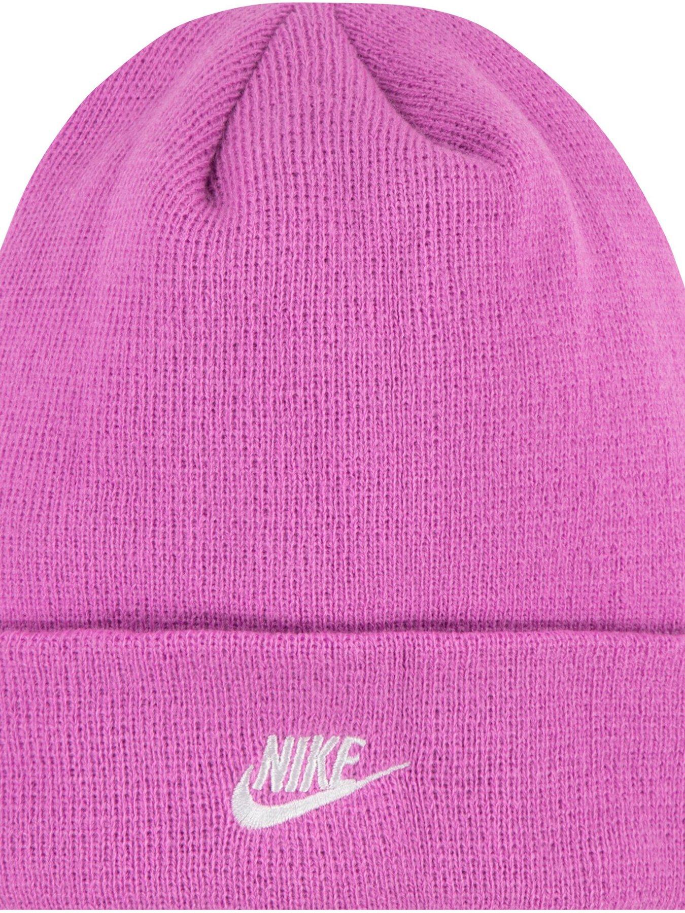 Image 3 of 3 of Nike Junior Girls Futura Beanie/Glove Set - Pink