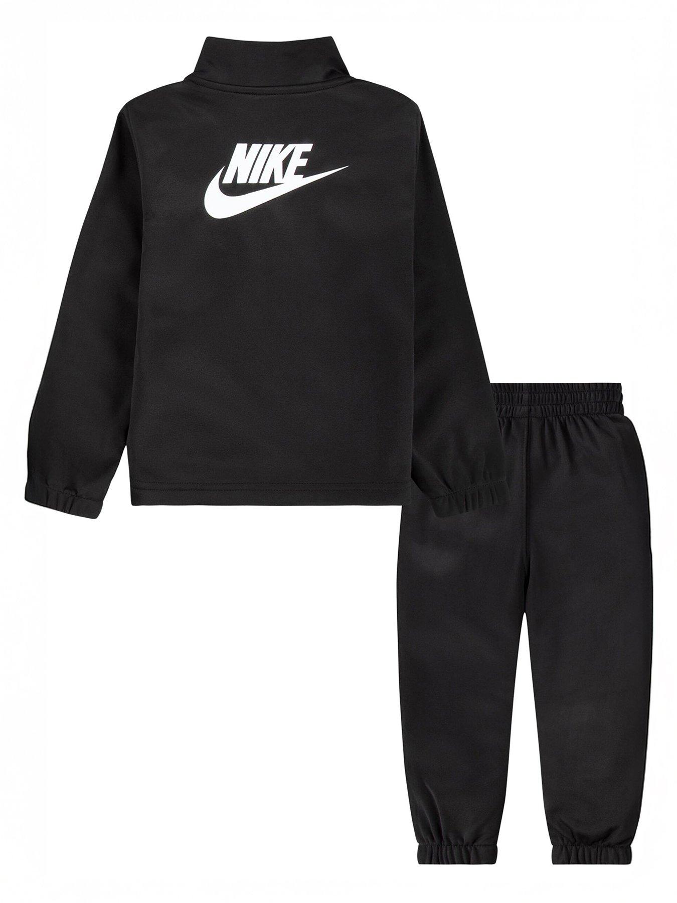  image of nike-infant-unisex-lifestyle-essentials-tracksuit-black
