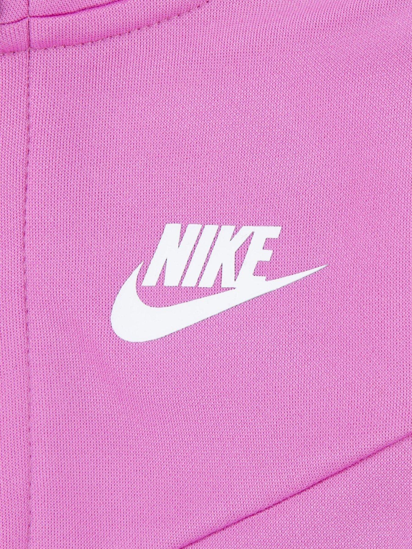  image of nike-infant-unisex-lifestyle-essentials-tracksuit-pink