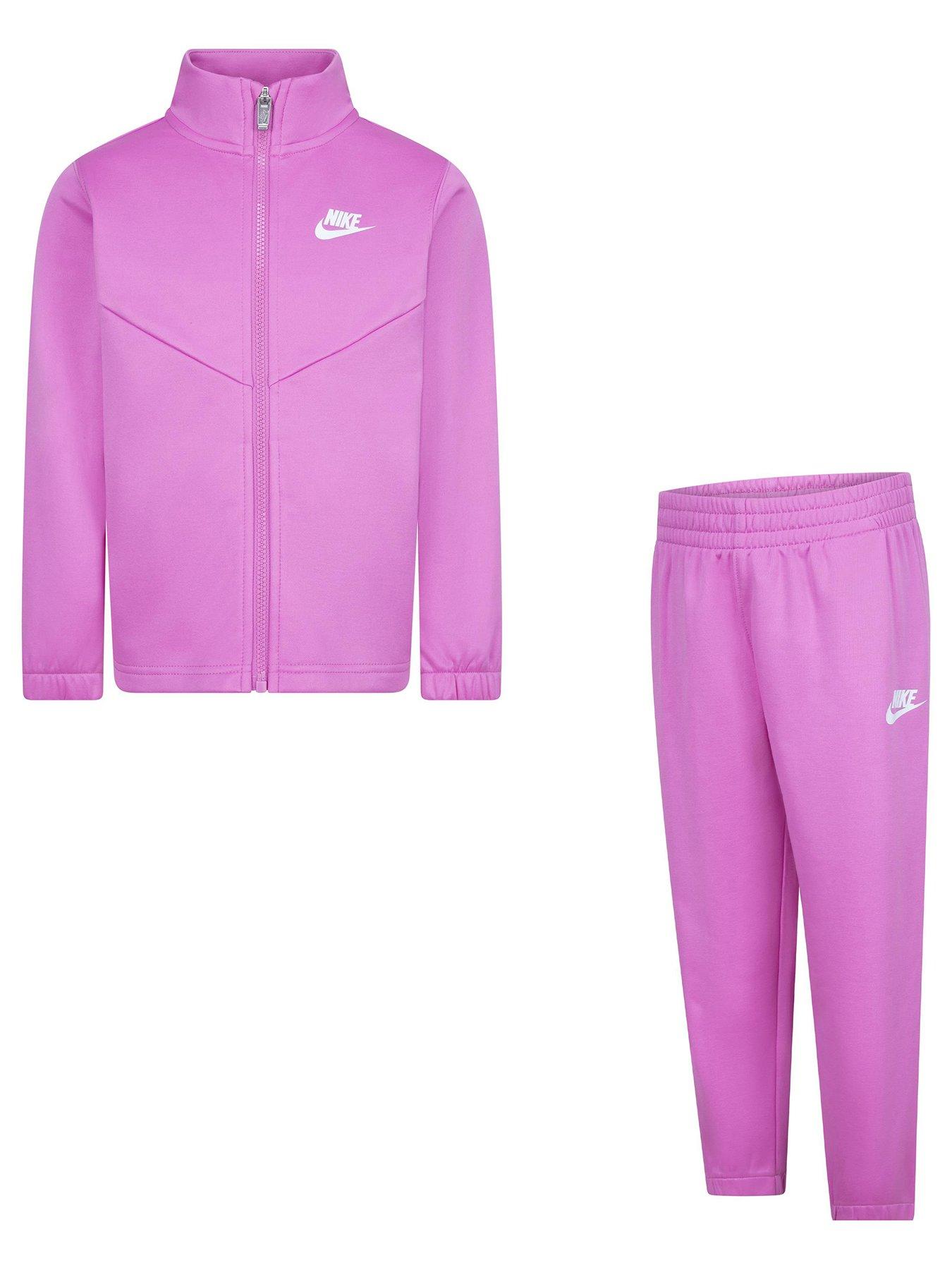 Nike Kids Unisex Lifestyle Essentials Tracksuit - Pink