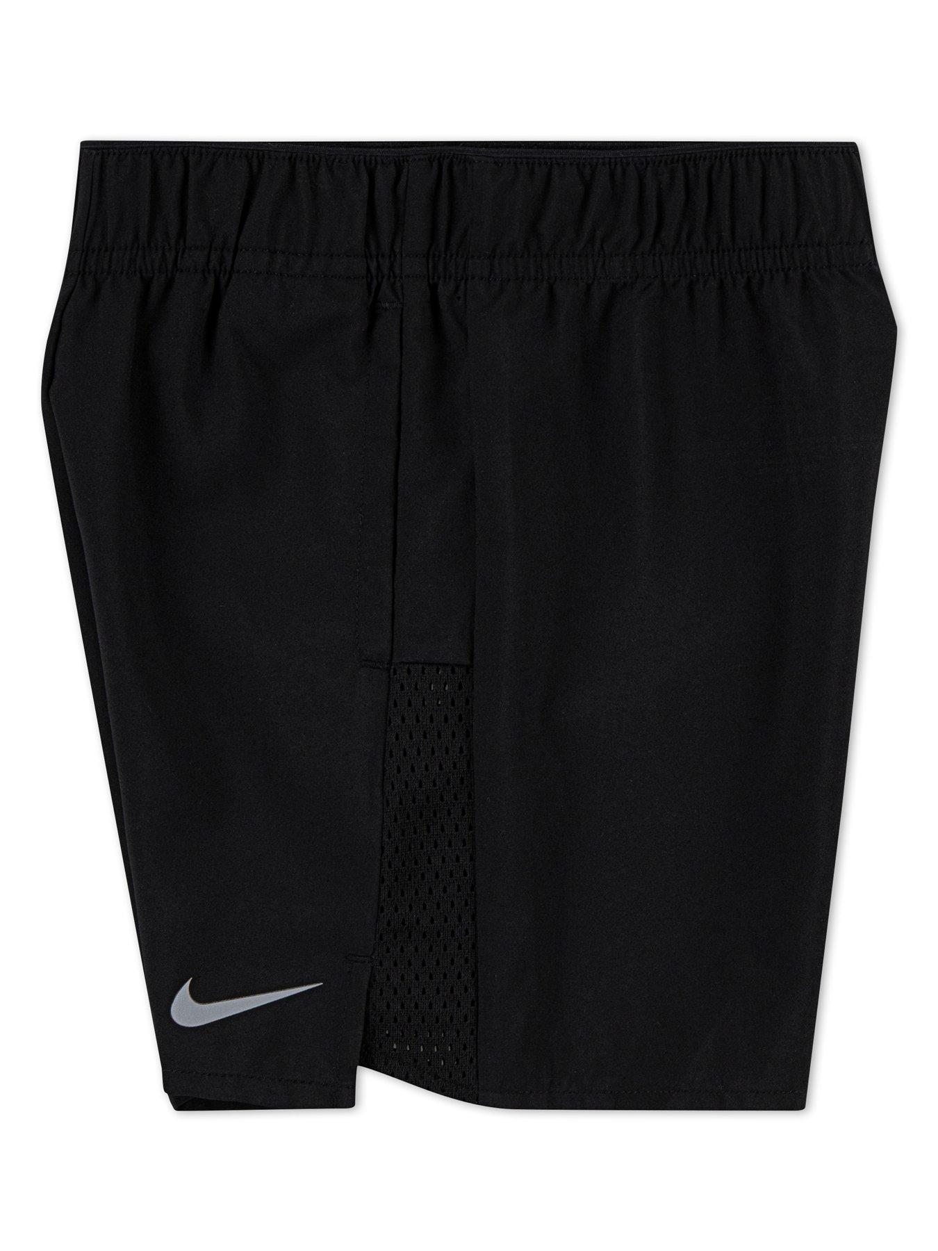  image of nike-kids-boys-miler-challenger-short-and-t-shirt-set-black
