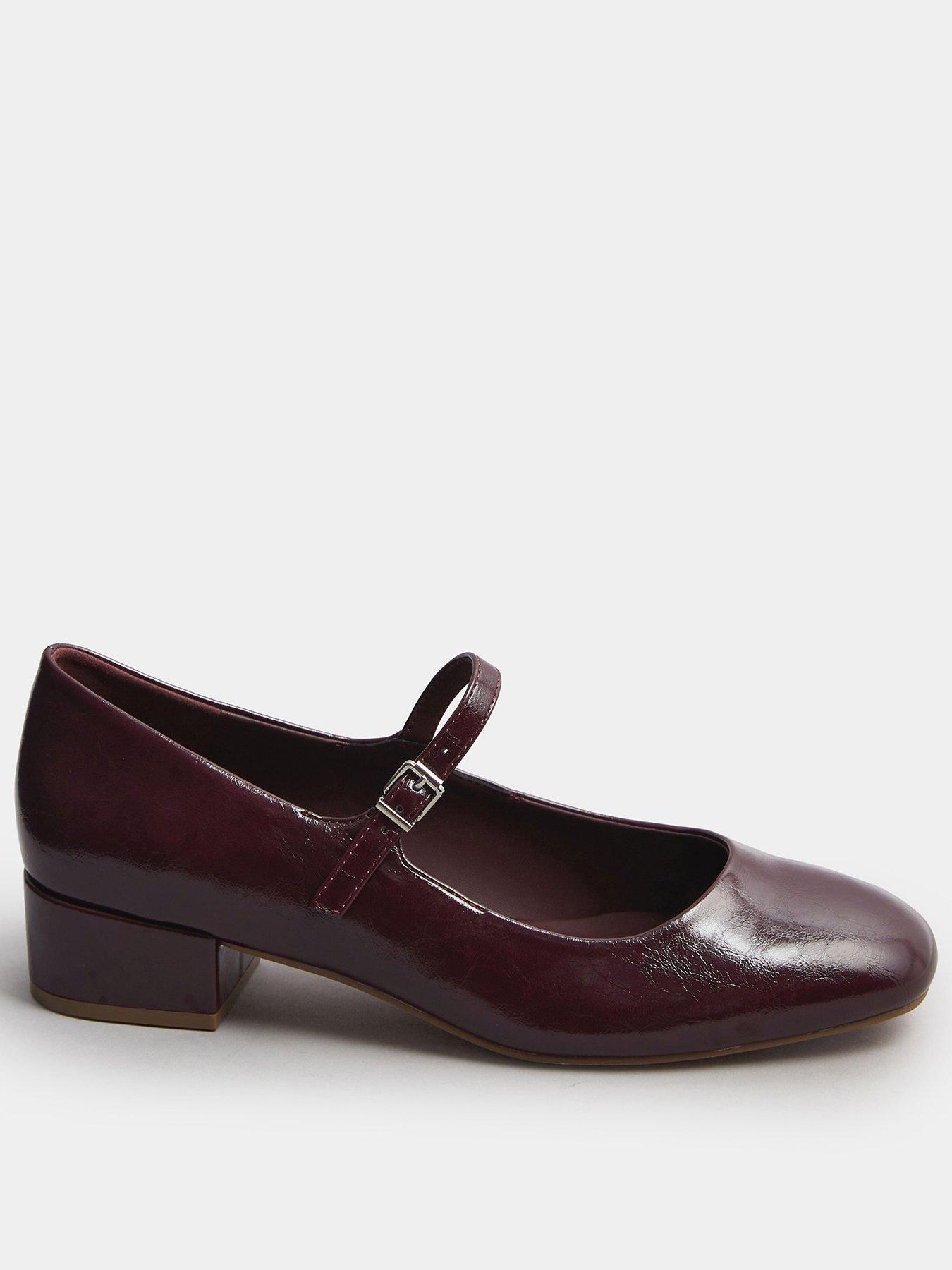 undefined One Strap Mary-Jane - Red
