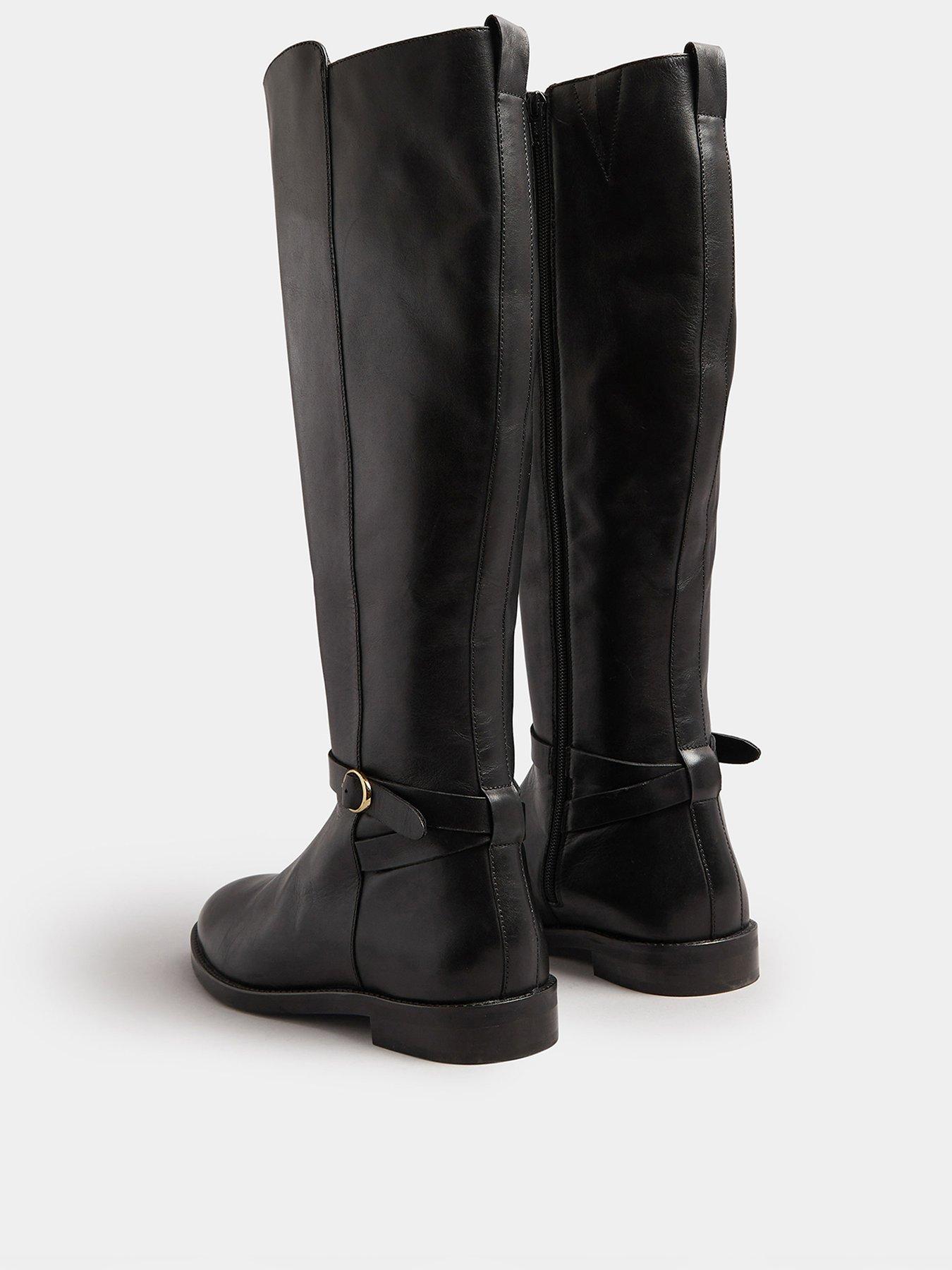 Image 3 of 4 of Long Tall Sally Knee Leather Riding Boot