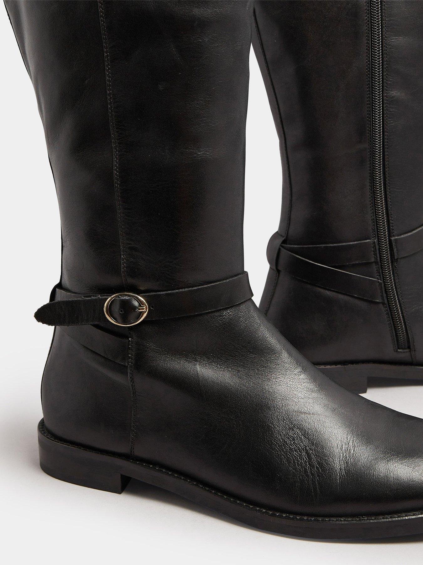 Image 4 of 4 of Long Tall Sally Knee Leather Riding Boot