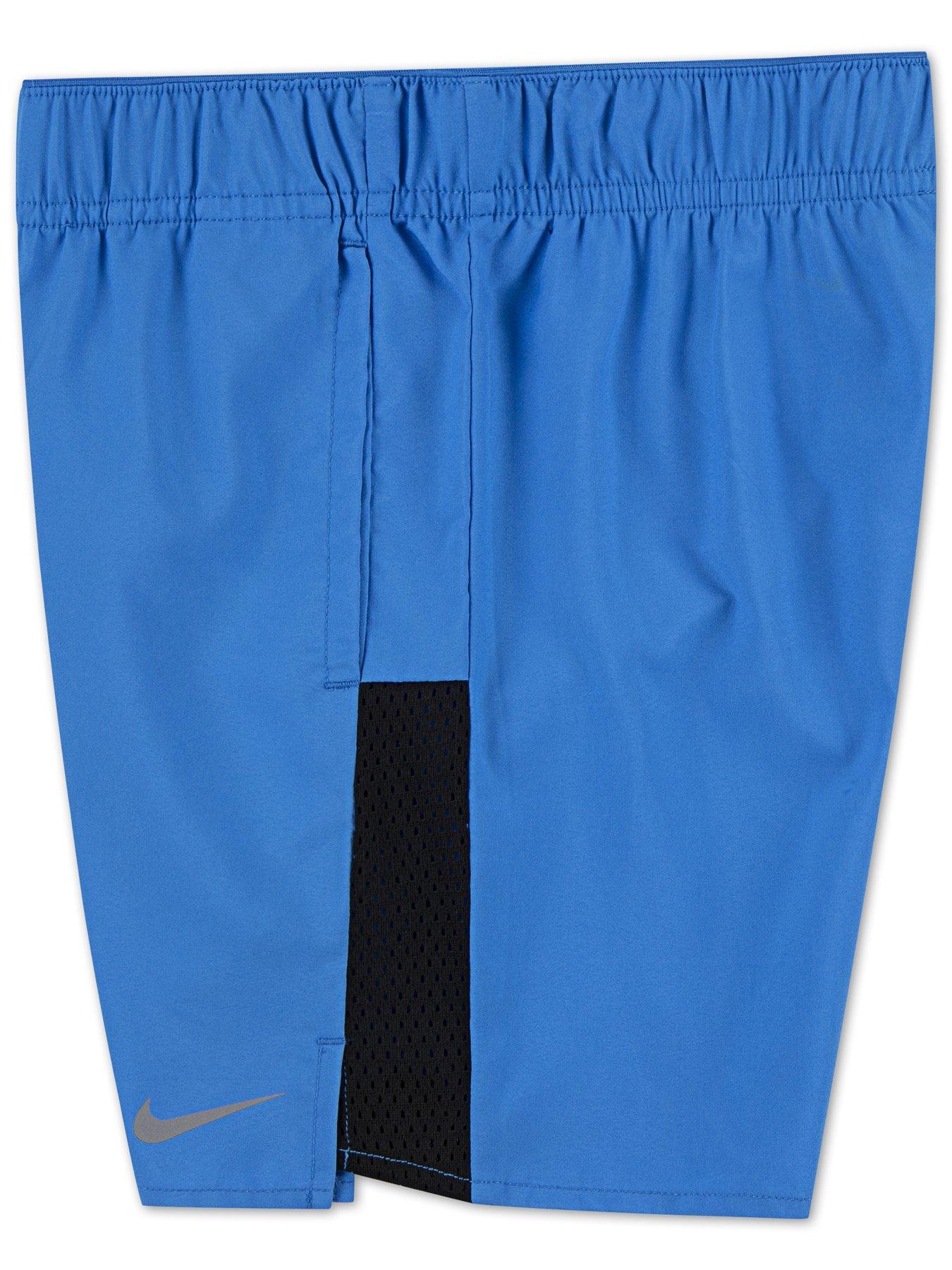  image of nike-kids-boys-miler-challenger-short-and-t-shirt-set-blue