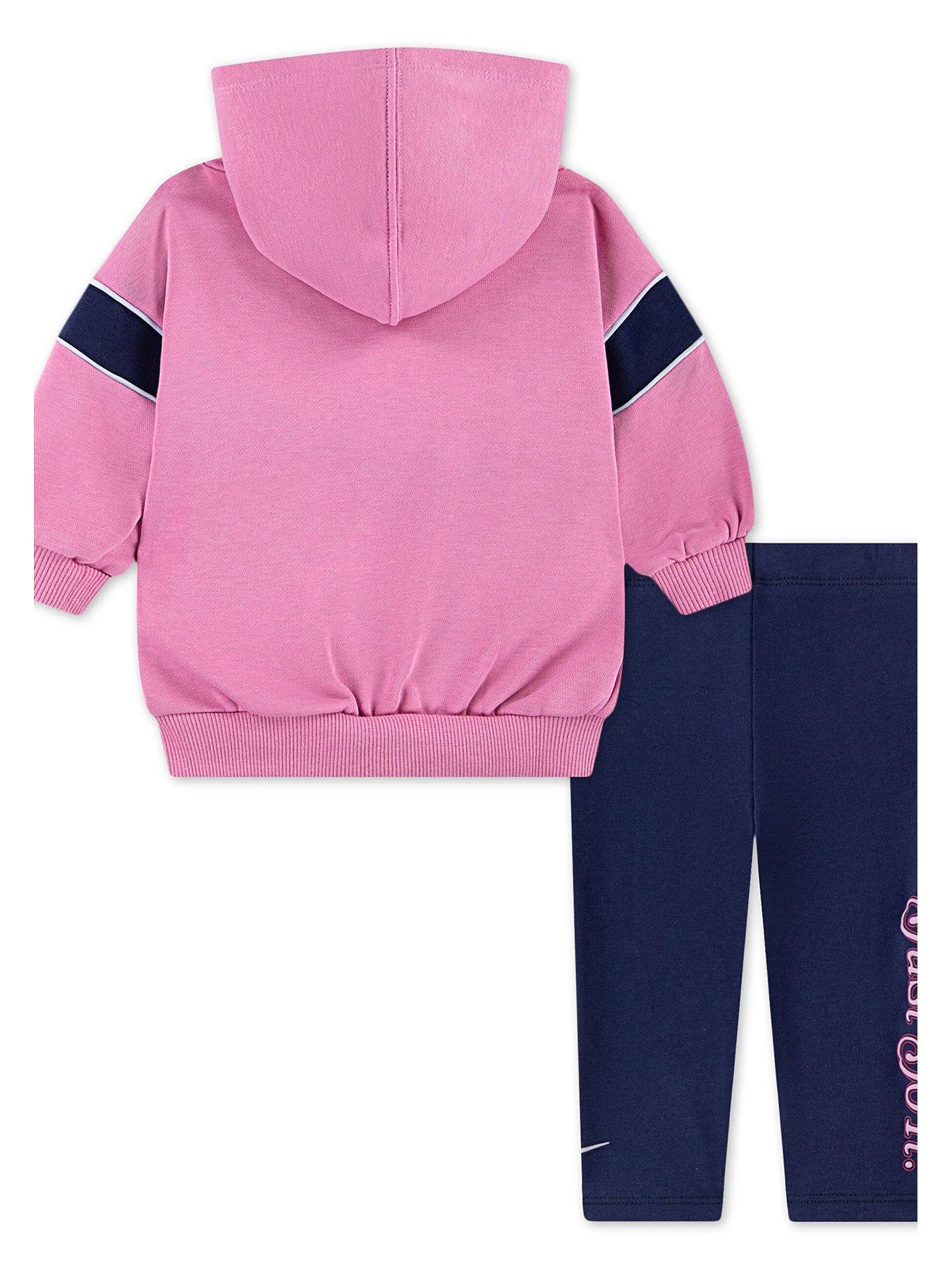  image of nike-infant-girls-varsity-prep-legging-set-navy