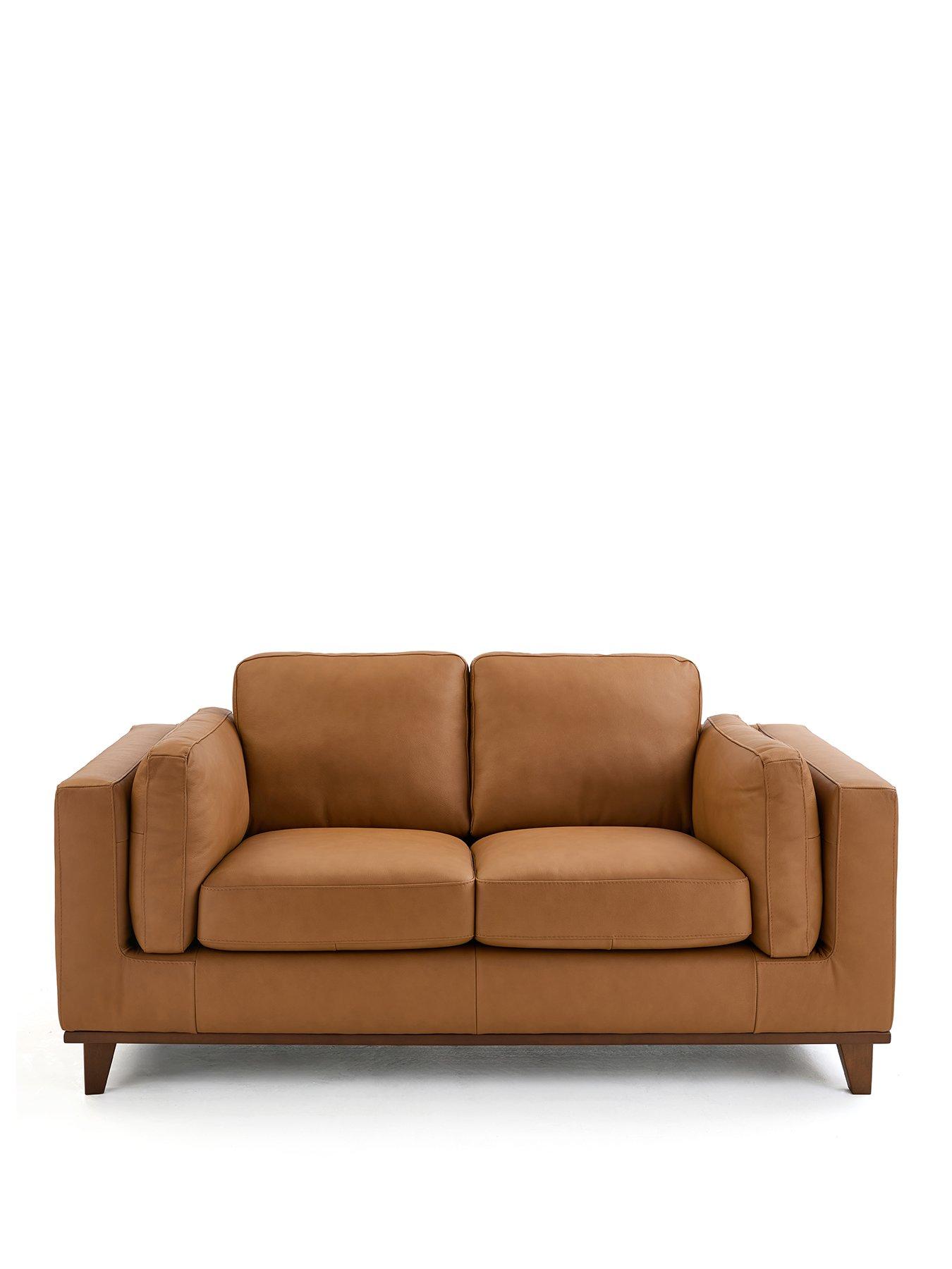Image 2 of 7 of The Very Collection Chiswick Italian Leather 2 Seater Sofa - FSC&reg; Certified