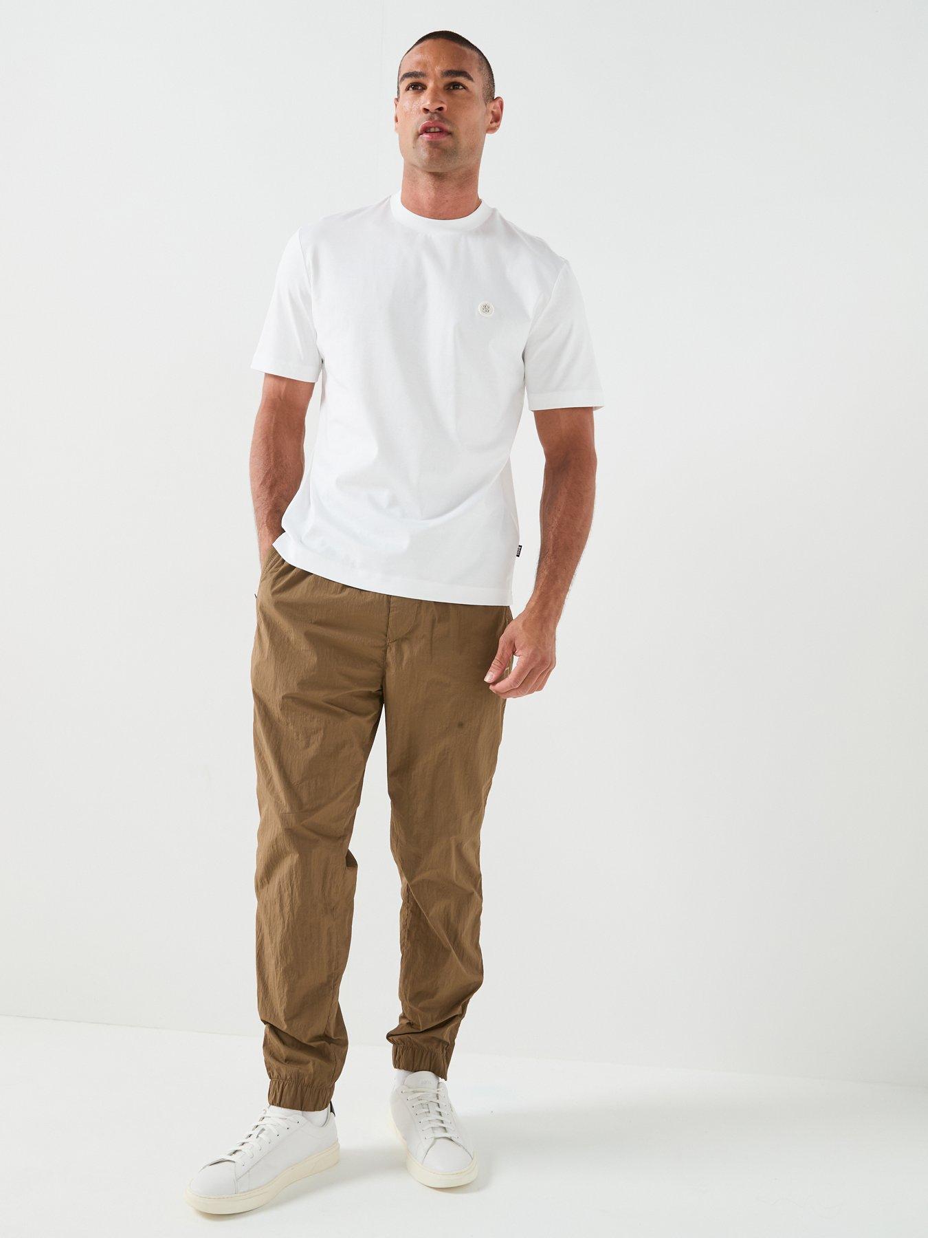 Image 3 of 6 of BOSS Nickel Logo T-Shirt - White