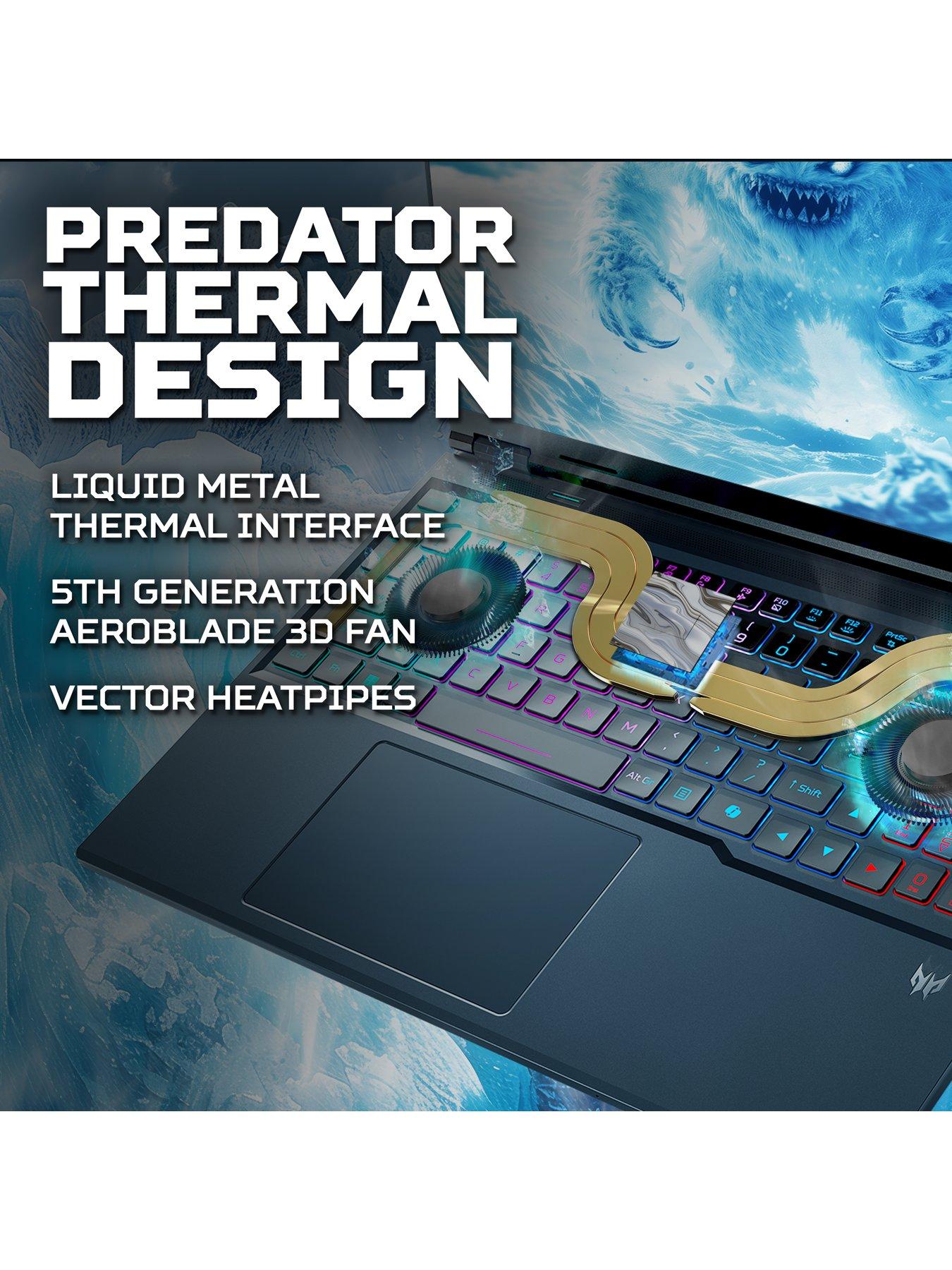Image 7 of 8 of Acer Predator Helios Neo Gaming Laptop - GeForce RTX 5070 - Intel Core Ultra 7 (Series 2) - 16GB RAM - 1TB - 16in