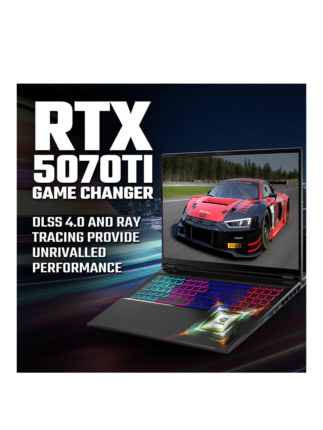  image of acer-nitro-18-gaming-laptop-geforce-rtx-5070-ti-amd-ryzen-ai-7-16gb-ram-1tb-16in