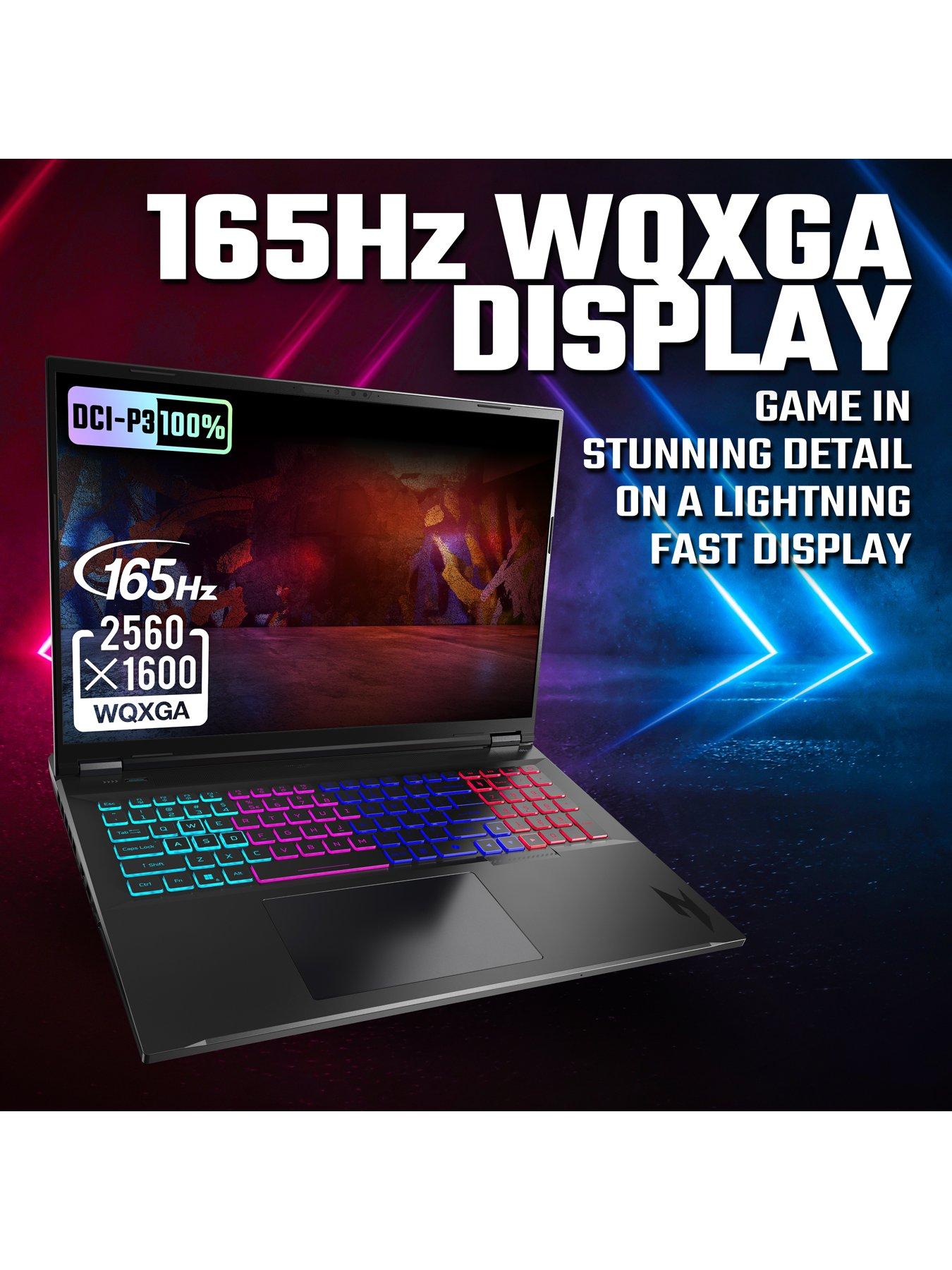 Image 4 of 8 of Acer Nitro 18 Gaming Laptop - GeForce RTX 5070 Ti - AMD Ryzen AI 7 - 16GB RAM - 1TB - 16in