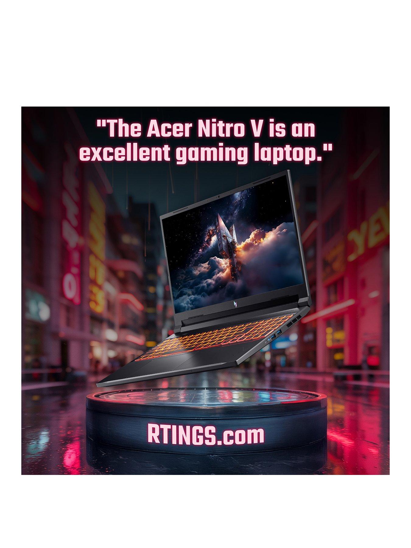  image of acer-nitro-v16-gaming-laptop-geforce-rtx-5070-amd-ryzen-7-16gb-ram-1tb-16in