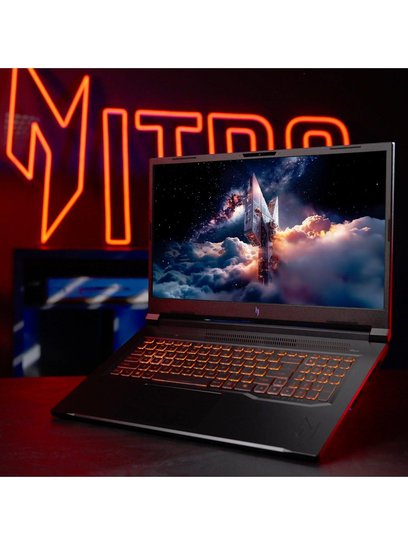  image of acer-nitro-v17-gaming-laptop-geforce-rtx-5060-amd-ryzen-7-16gb-ram-1tb-173in