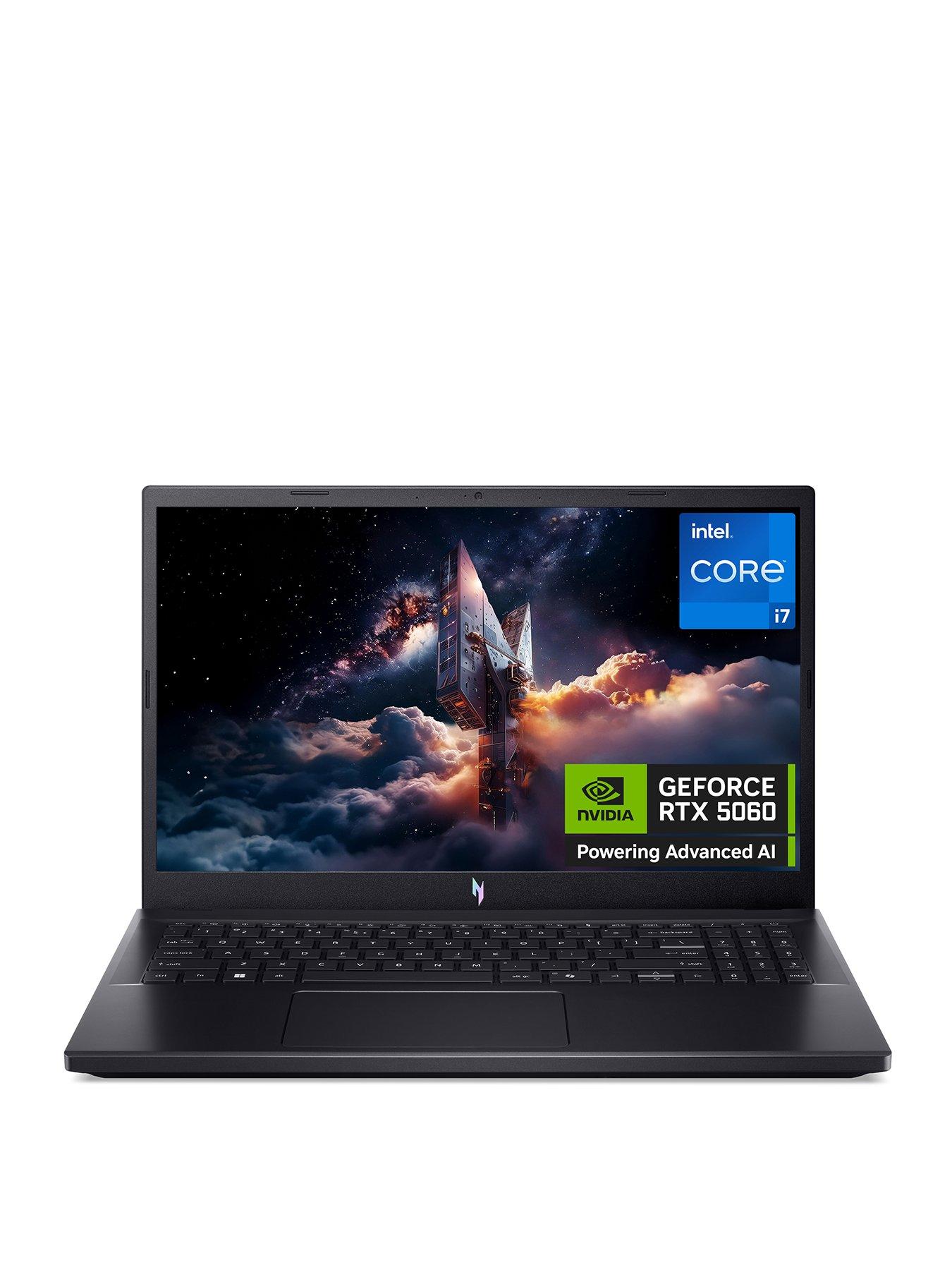 Image 1 of 8 of Acer Nitro V15 Gaming Laptop - GeForce RTX 5060 - Intel Core i7 - 16GB RAM - 1TB - 15.6in