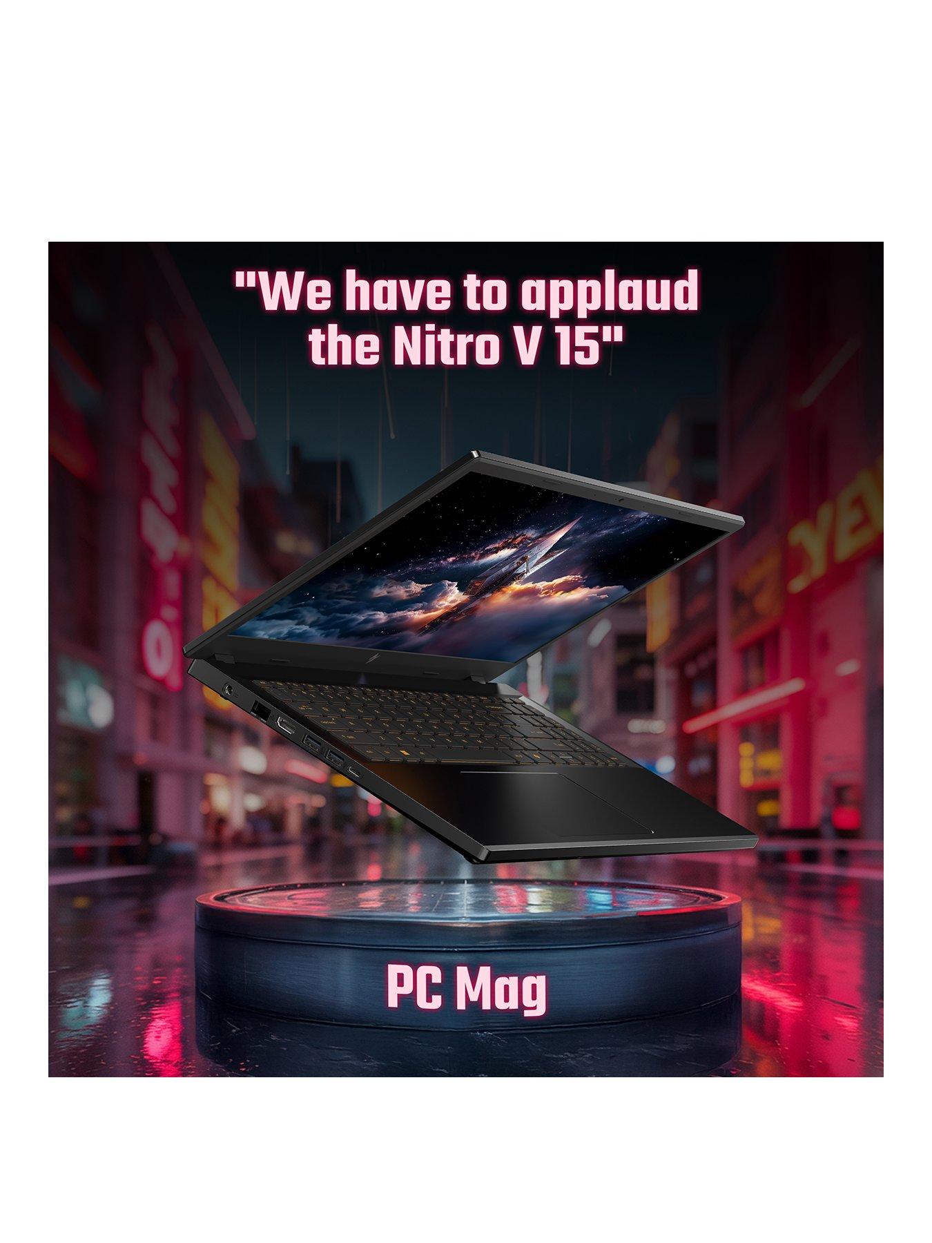 Image 3 of 8 of Acer Nitro V15 Gaming Laptop - GeForce RTX 5060 - Intel Core i7 - 16GB RAM - 1TB - 15.6in