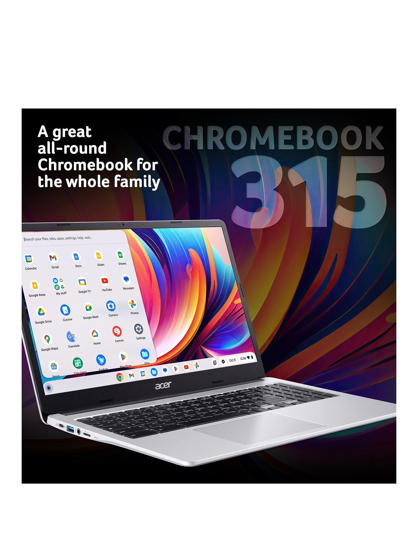  image of acer-chromebook-156in-intel-celeron-8gb-ram-128gb-silver