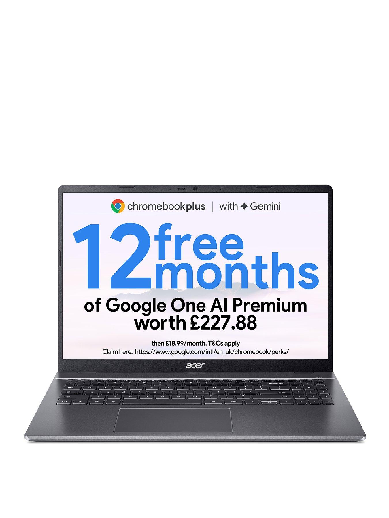 front image of acer-chromebook-plus-16in-intel-core-i5-8gb-ram-256gb-iron