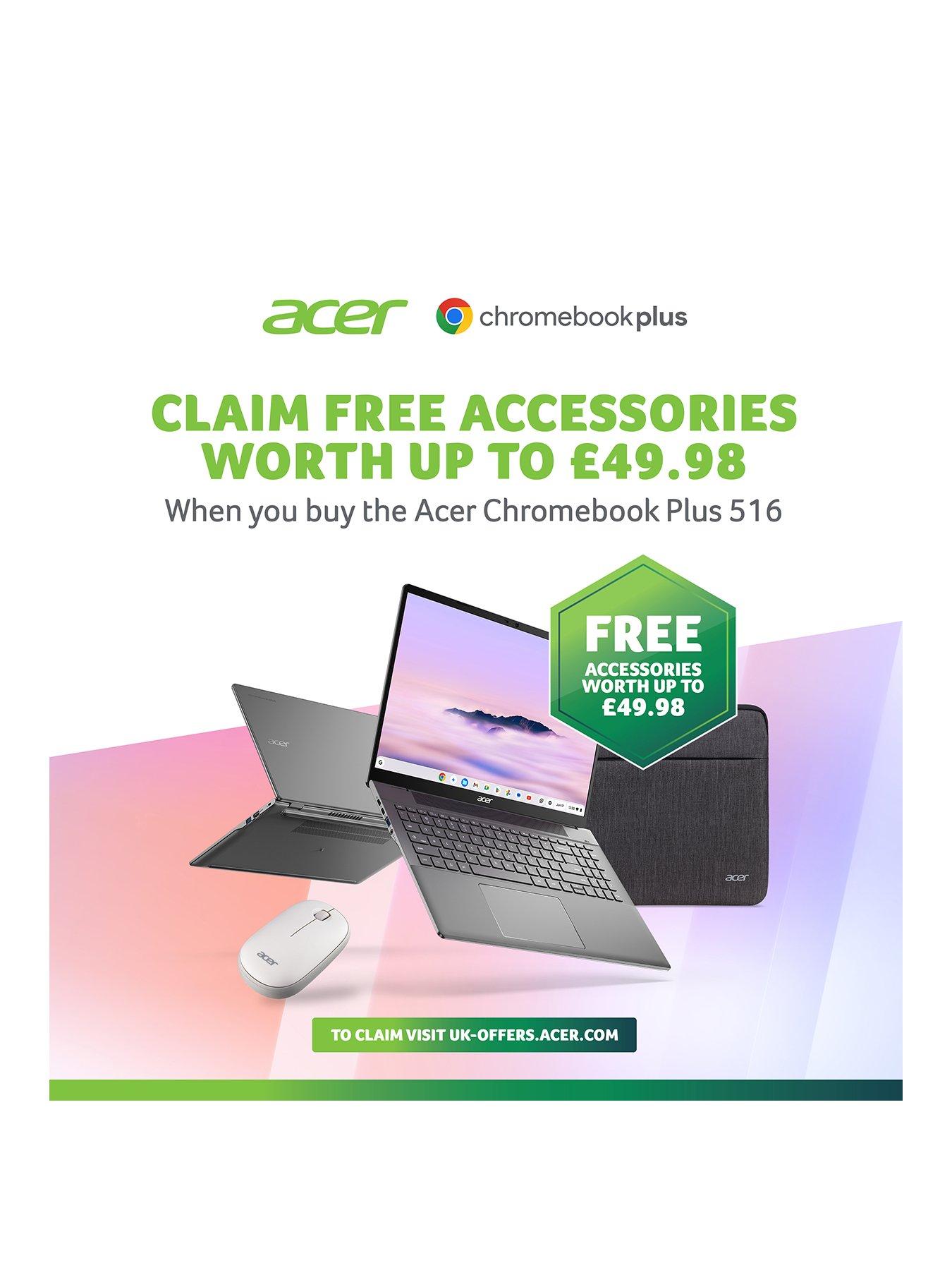  image of acer-chromebook-plus-16in-intel-core-i5-8gb-ram-256gb-iron