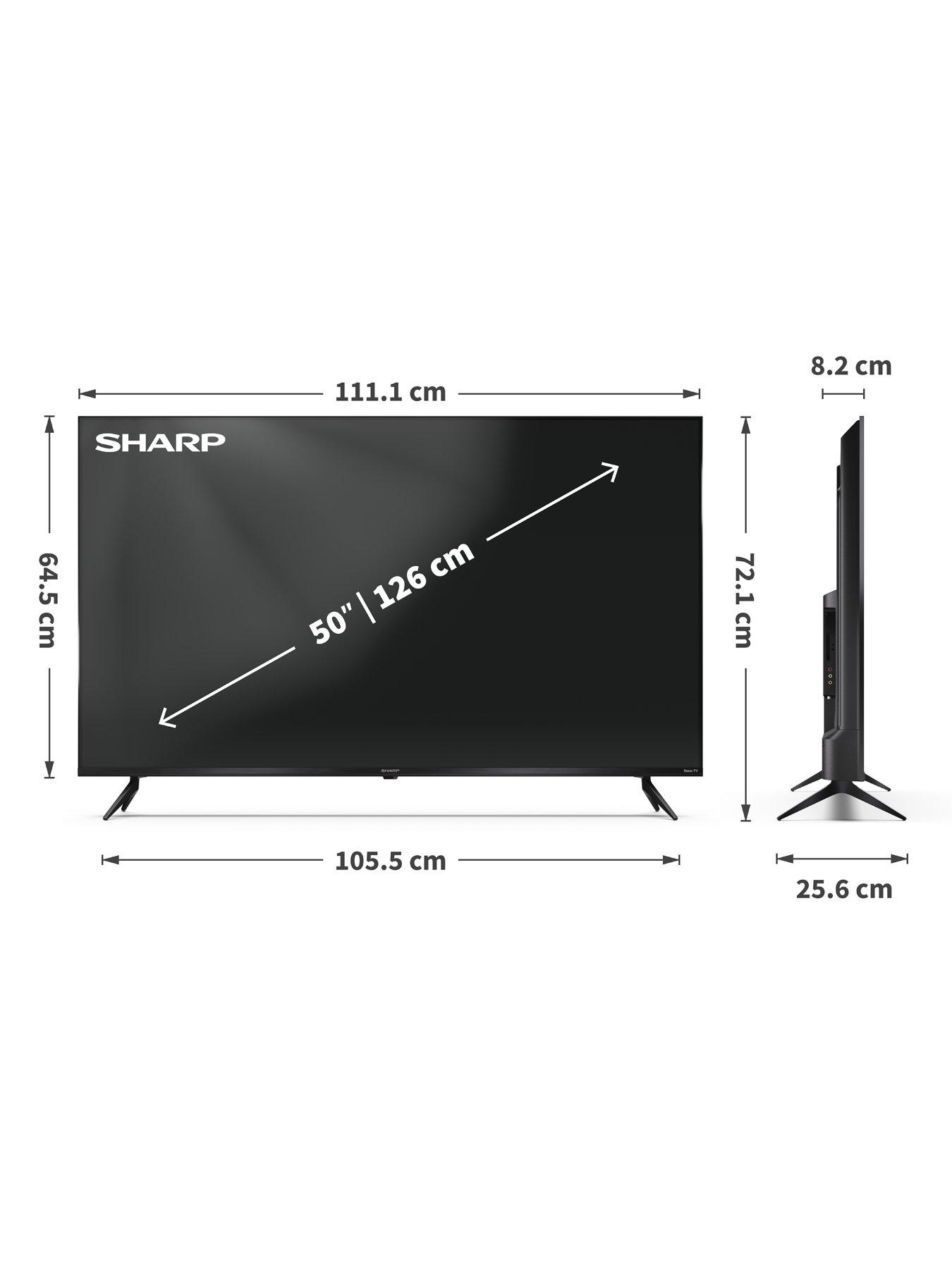 Image 7 of 7 of Sharp 50HJ4225K 50-inch 4K Ultra HD Smart Roku TV with Freely