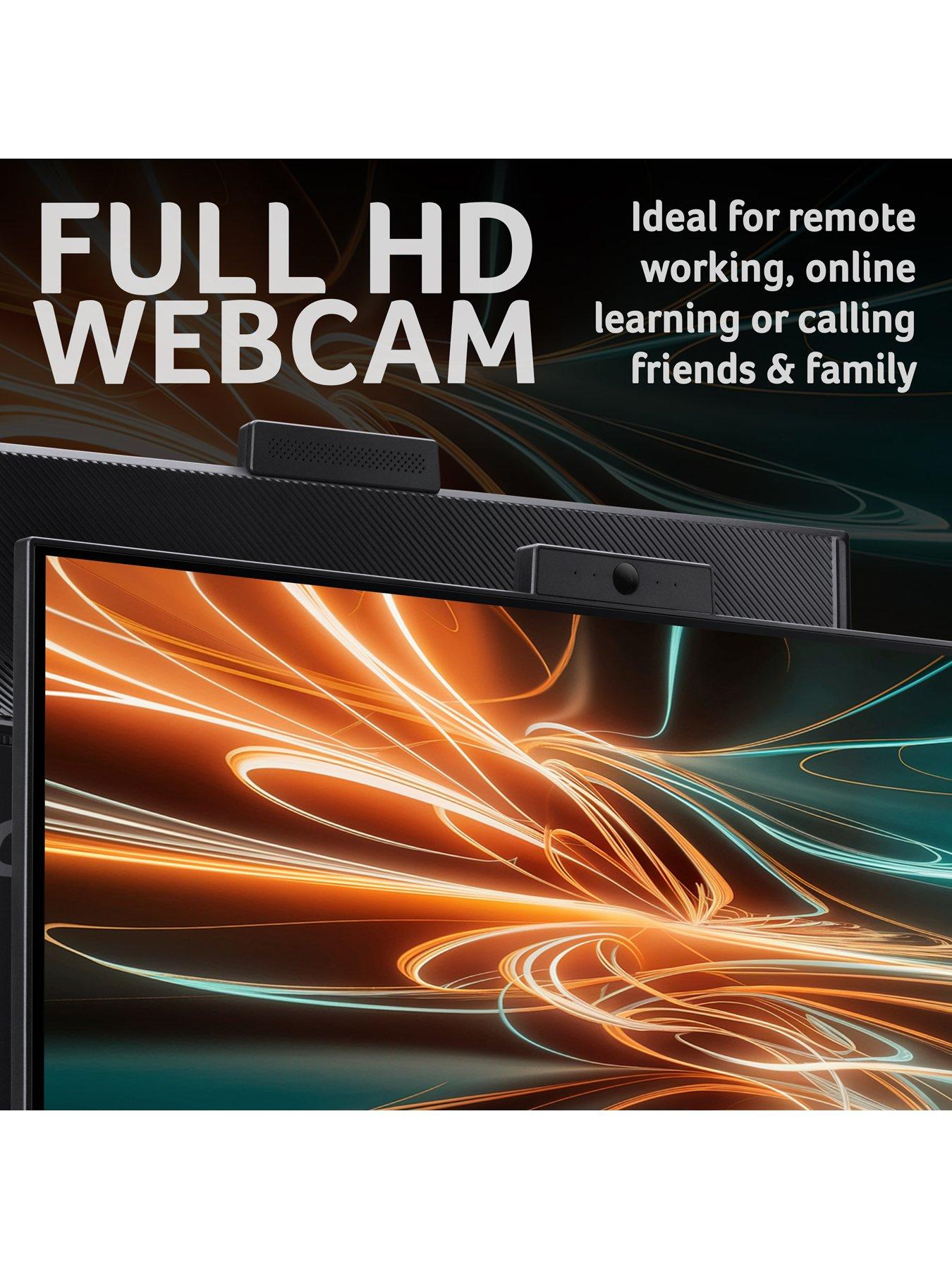  image of acer-aspire-c24-2g-aio-desktop-intel-n150-8gb-ram-256gb-238in-black