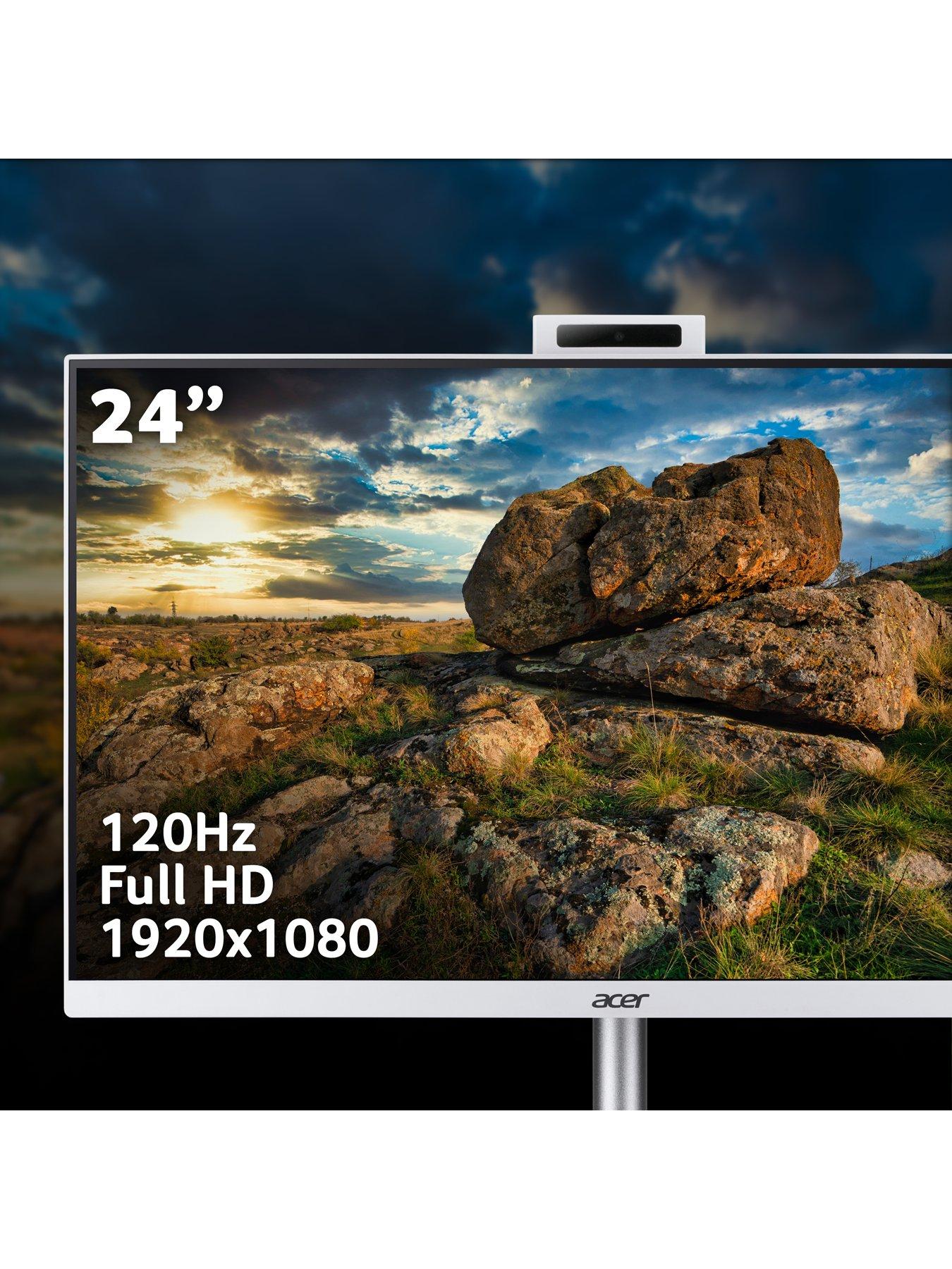  image of acer-aspire-c24-a-aio-desktop-intel-core-i5-8gb-ram-1tb-24in-white