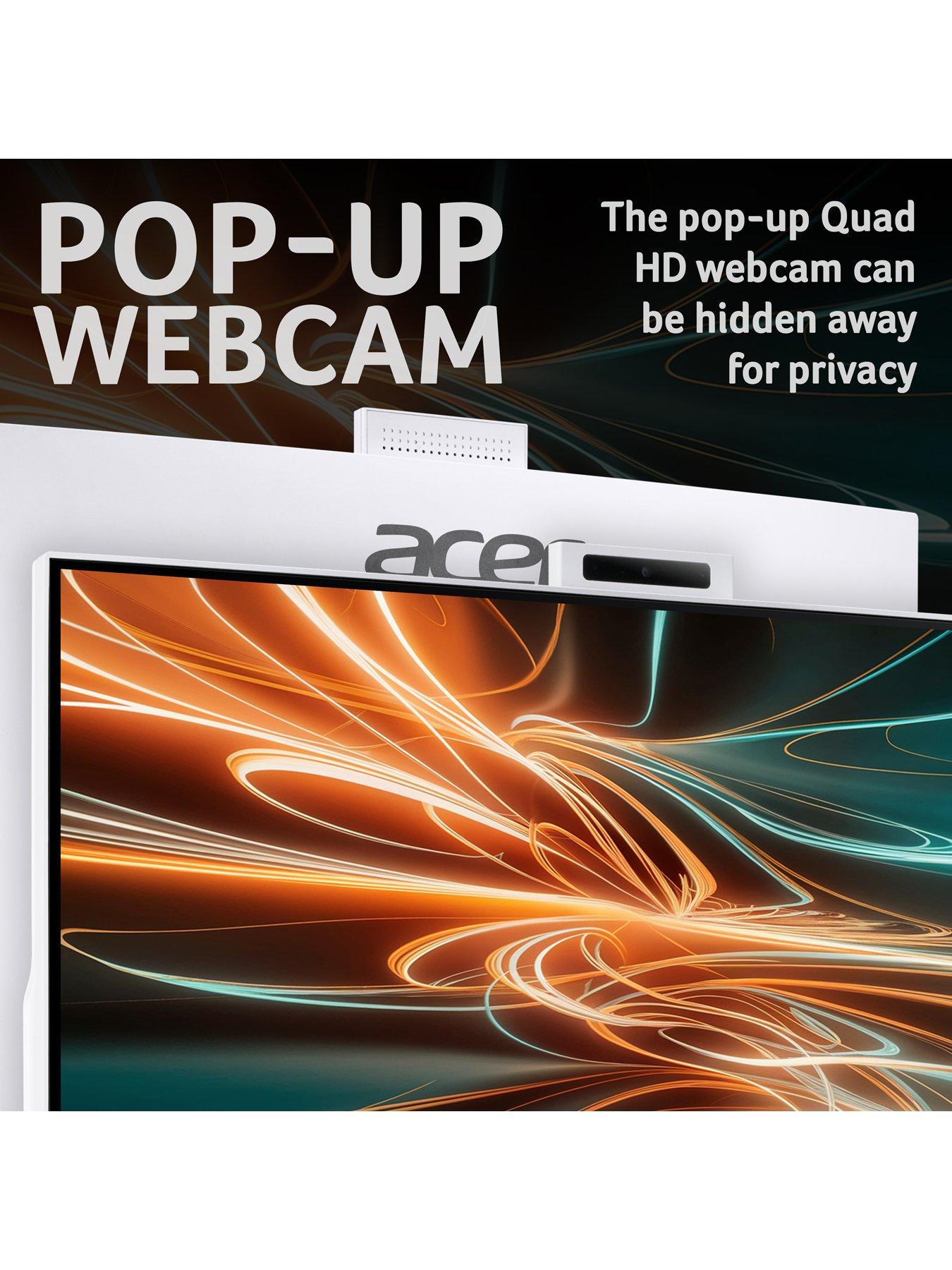  image of acer-aspire-c24-a-aio-desktop-intel-core-i5-8gb-ram-1tb-24in-white