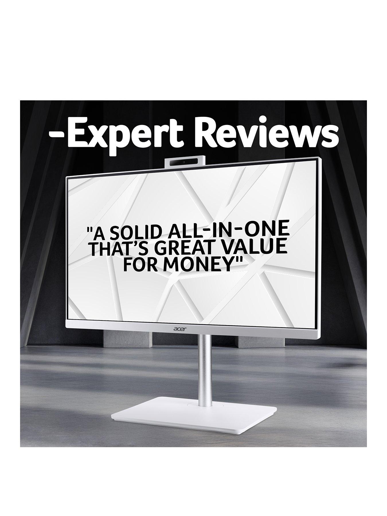  image of acer-aspire-c27-1e-aio-desktop-intel-core-i7-8gb-ram-1tb-27in-white