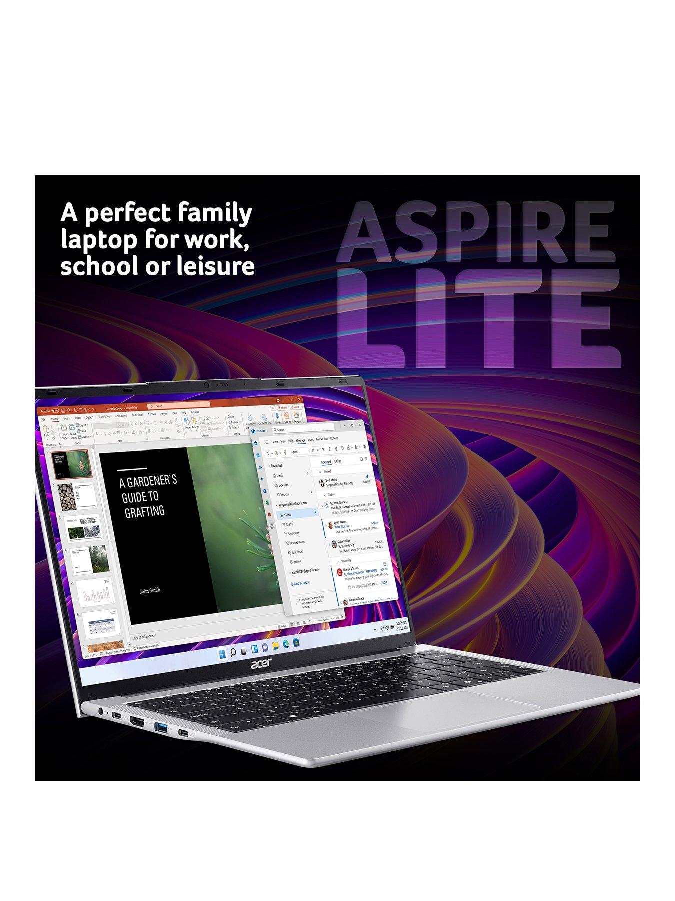 stillFront image of acer-aspire-lite-14in-intel-core-i3-8gb-ram-256gb-silver