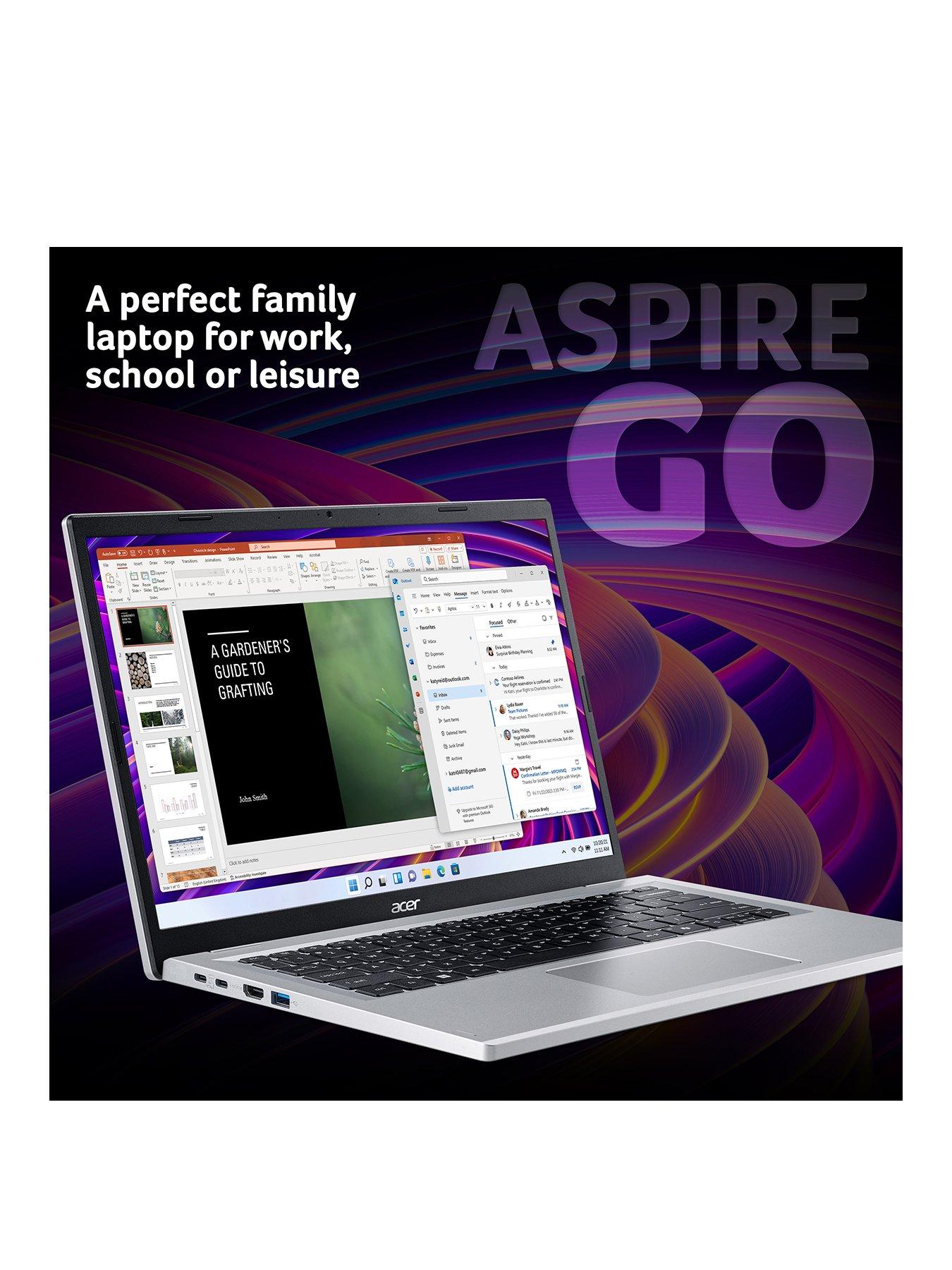 stillFront image of acer-aspire-go-14-14in-amd-ryzen-3-8gb-ram-128gb-silver
