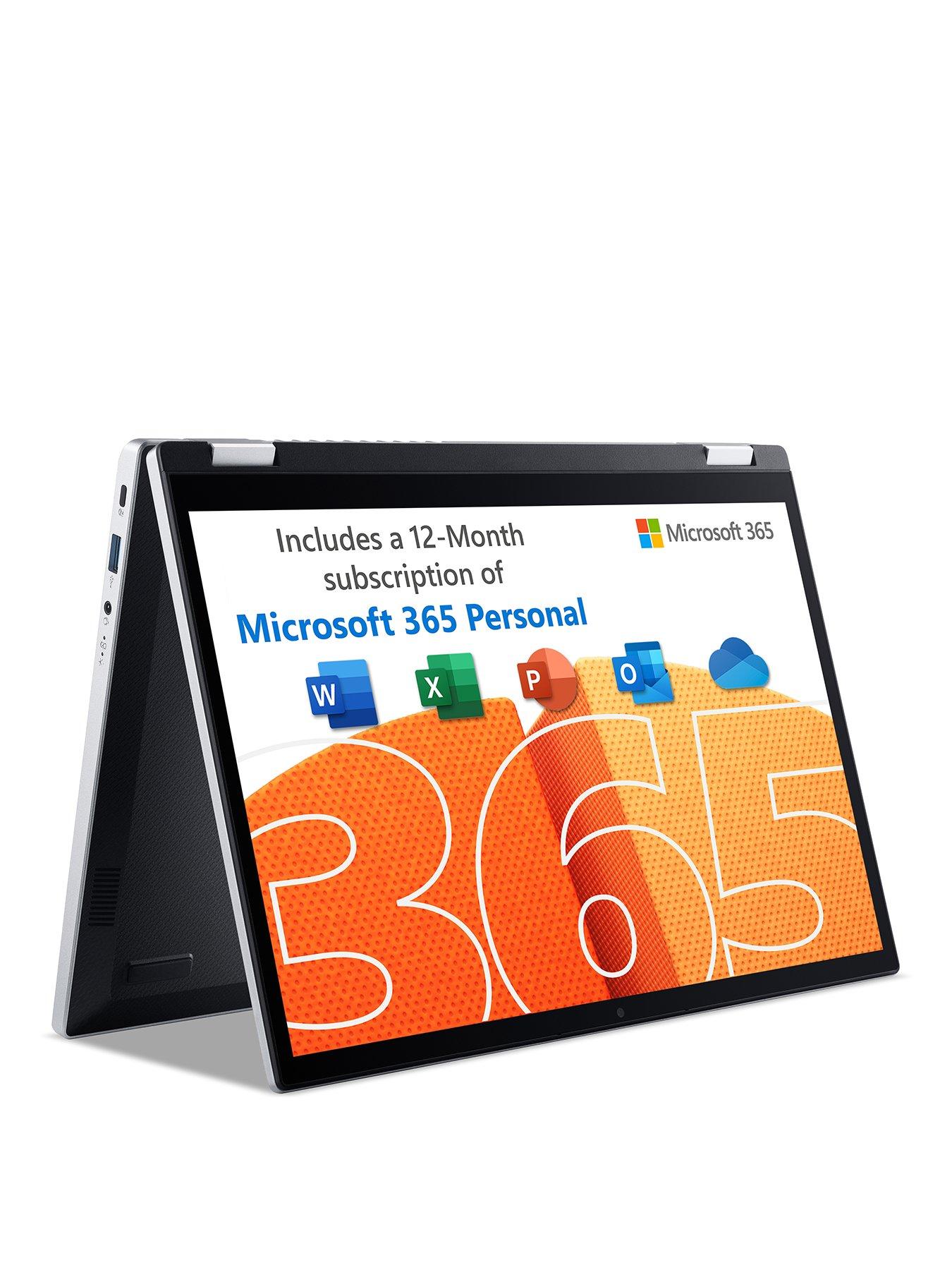Acer Aspire Go Spin - 14in - Intel N150 - 4GB RAM - 128GB - Silver