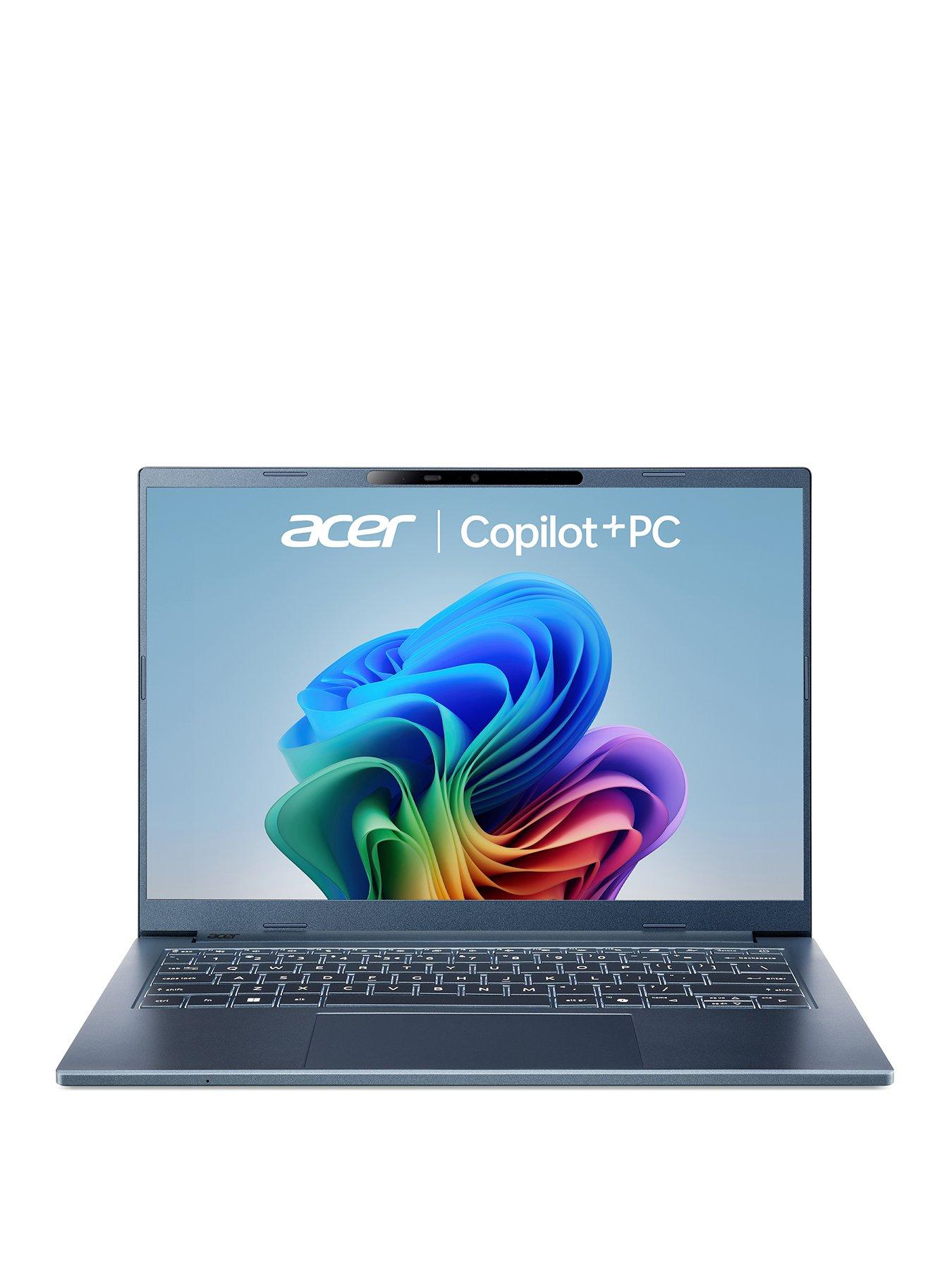 Image 1 of 8 of Acer Aspire 14 AI - Copilot+ PC - Snapdragon X - 16GB RAM - 1TB SSD - 14in