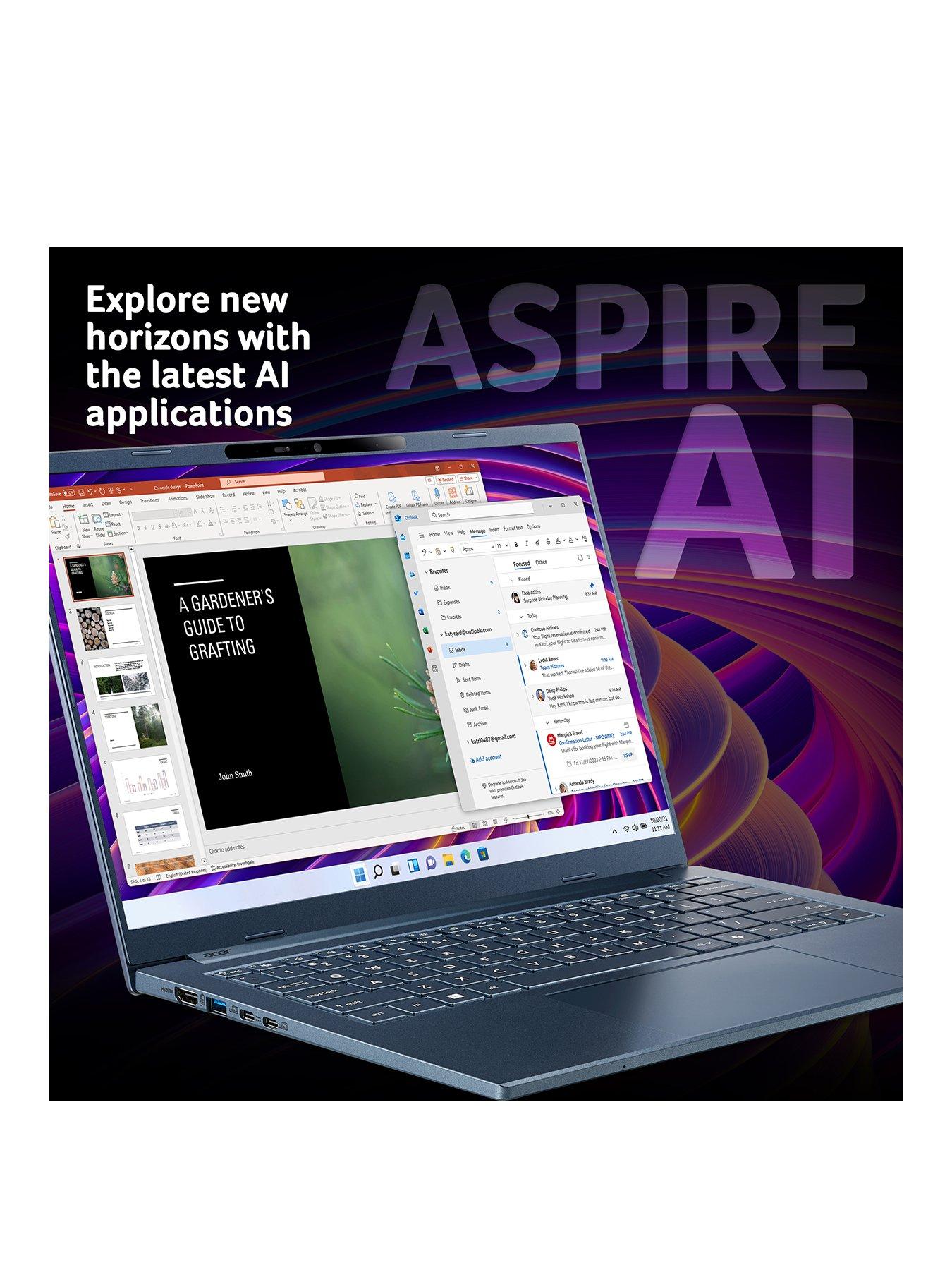  image of acer-aspire-14-ai-copilot-pc-snapdragon-x-16gb-ram-1tb-ssd-14in