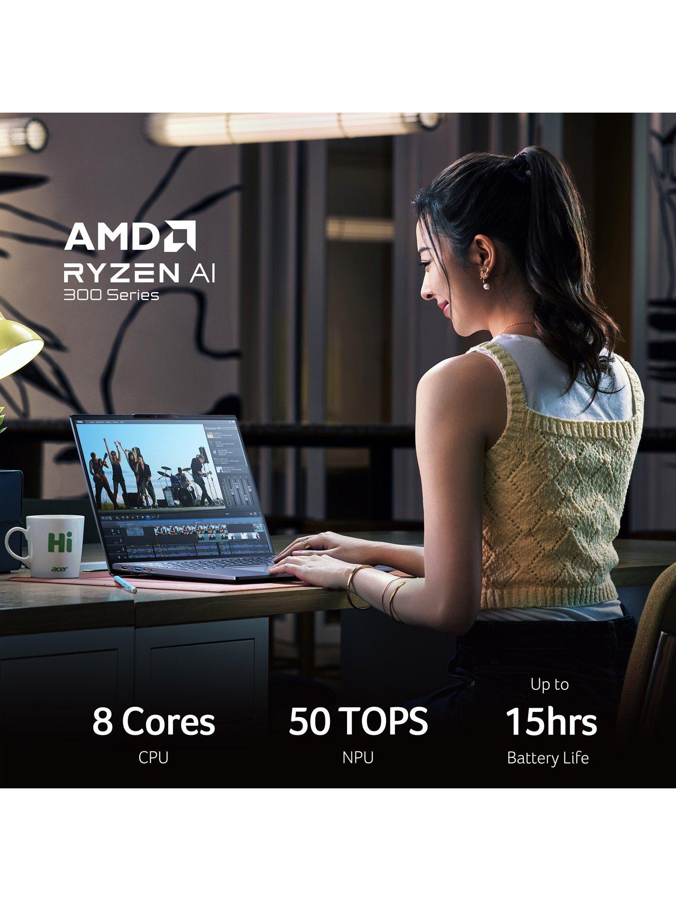  image of acer-swift-go-14-ai-copilot-pc-amd-ryzen-ai-7-16gb-ram-1tb-14in