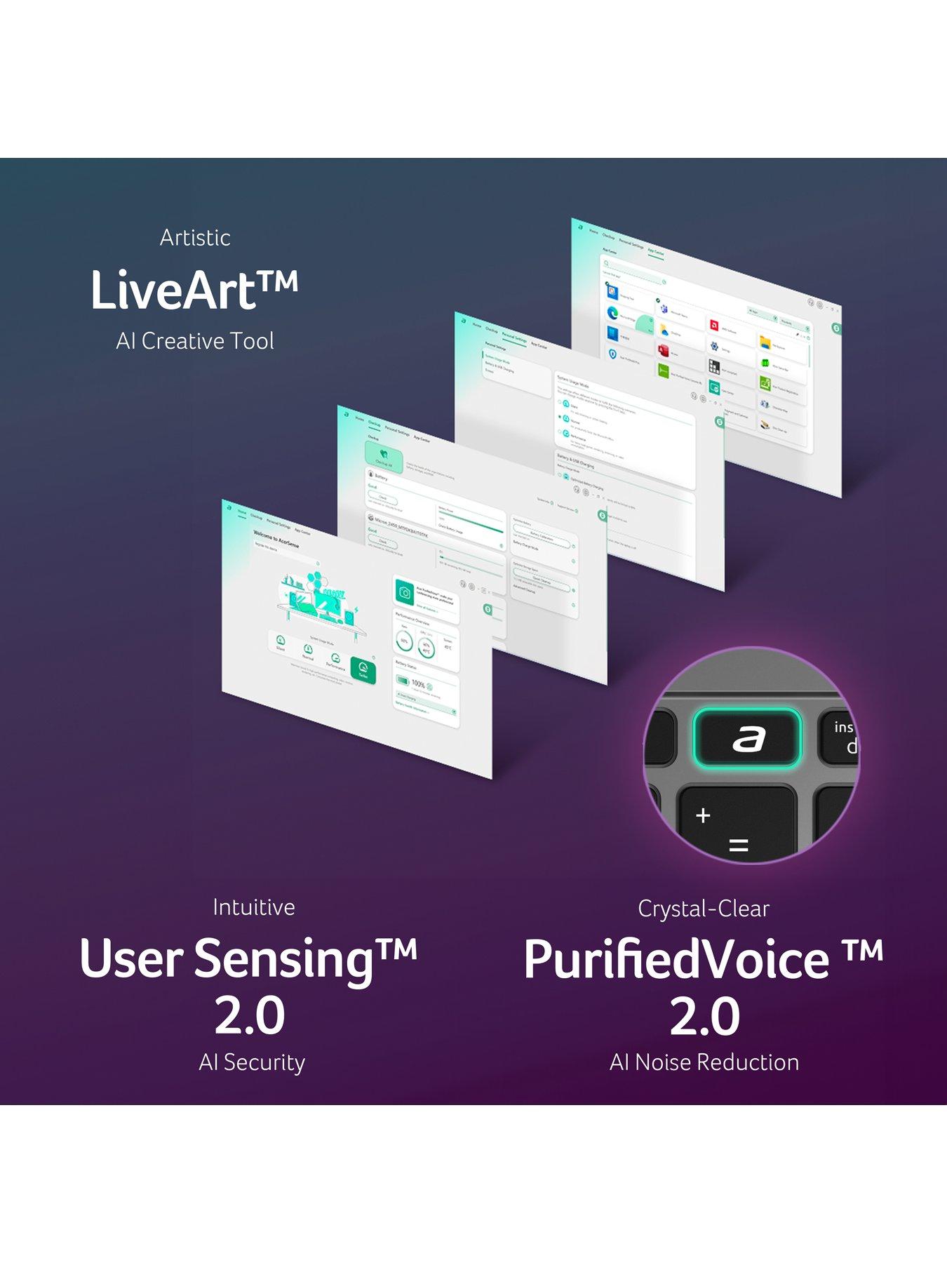  image of acer-swift-go-14-ai-copilot-pc-amd-ryzen-ai-7-16gb-ram-1tb-14in