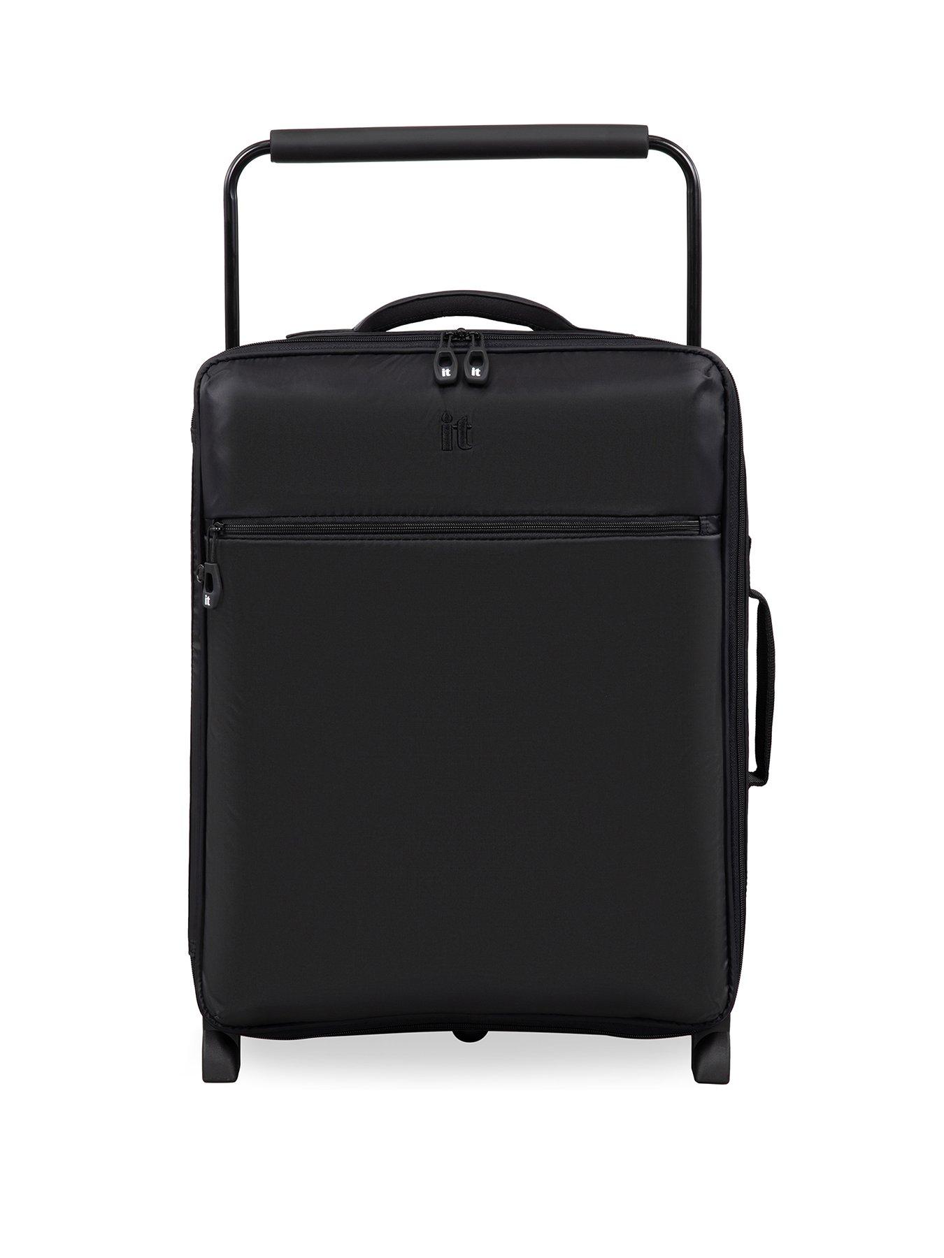 Image 2 of 7 of it Luggage Atmospheric Black 2pc Suitcase Set