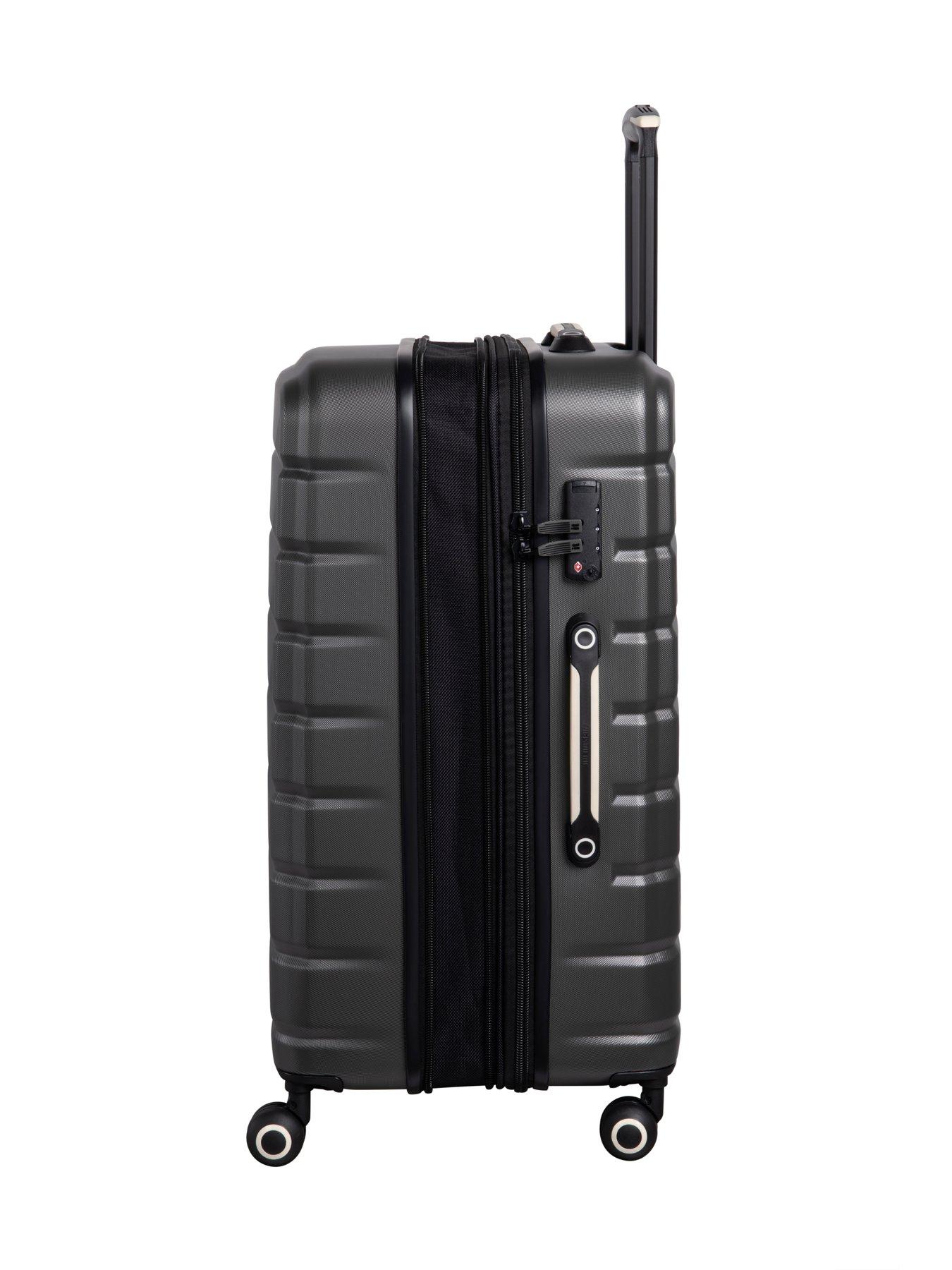 Image 4 of 7 of it Luggage Divert Charcoal Large Suitcase