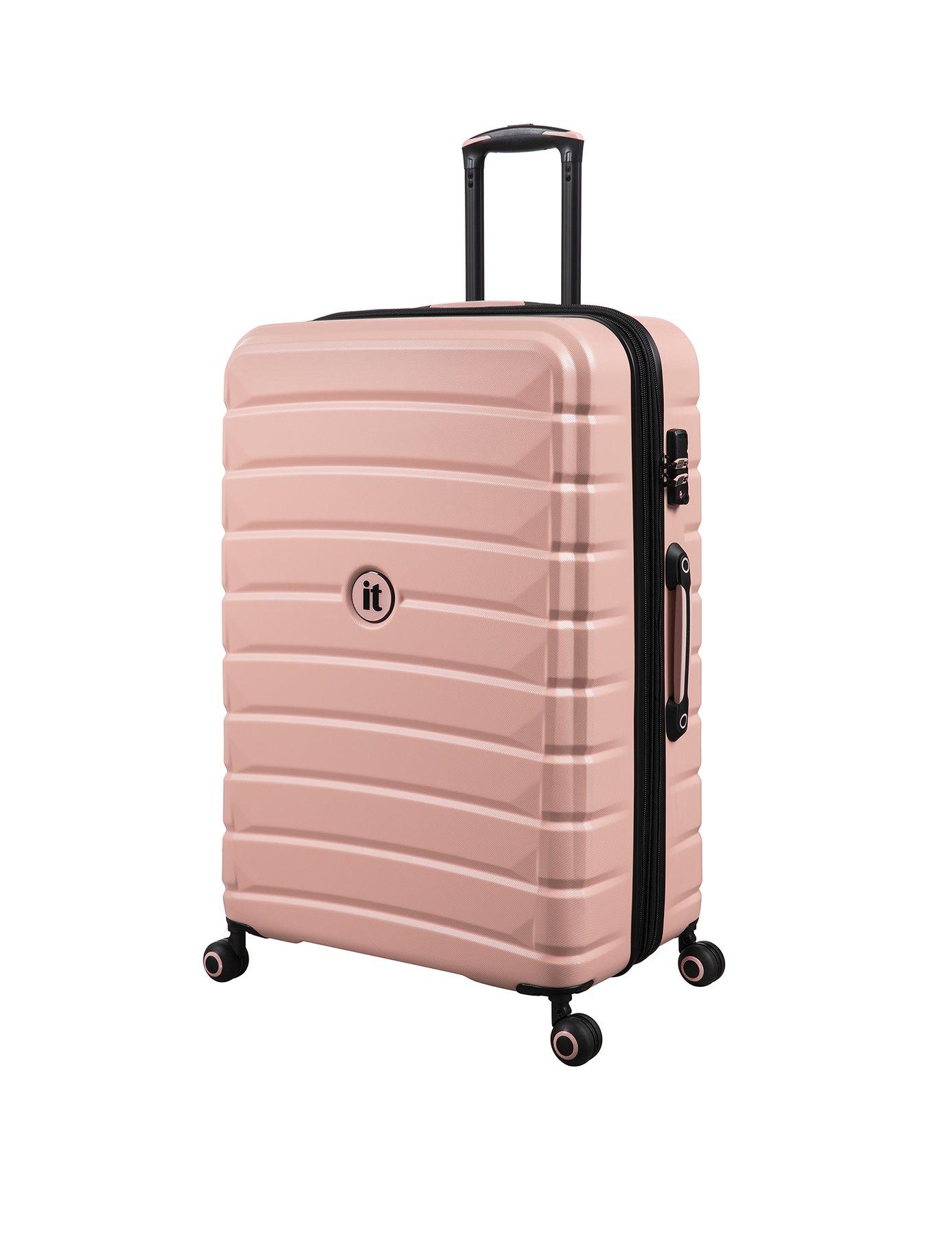 Image 1 of 7 of it Luggage Divert Cameo Rose Large Suitcase