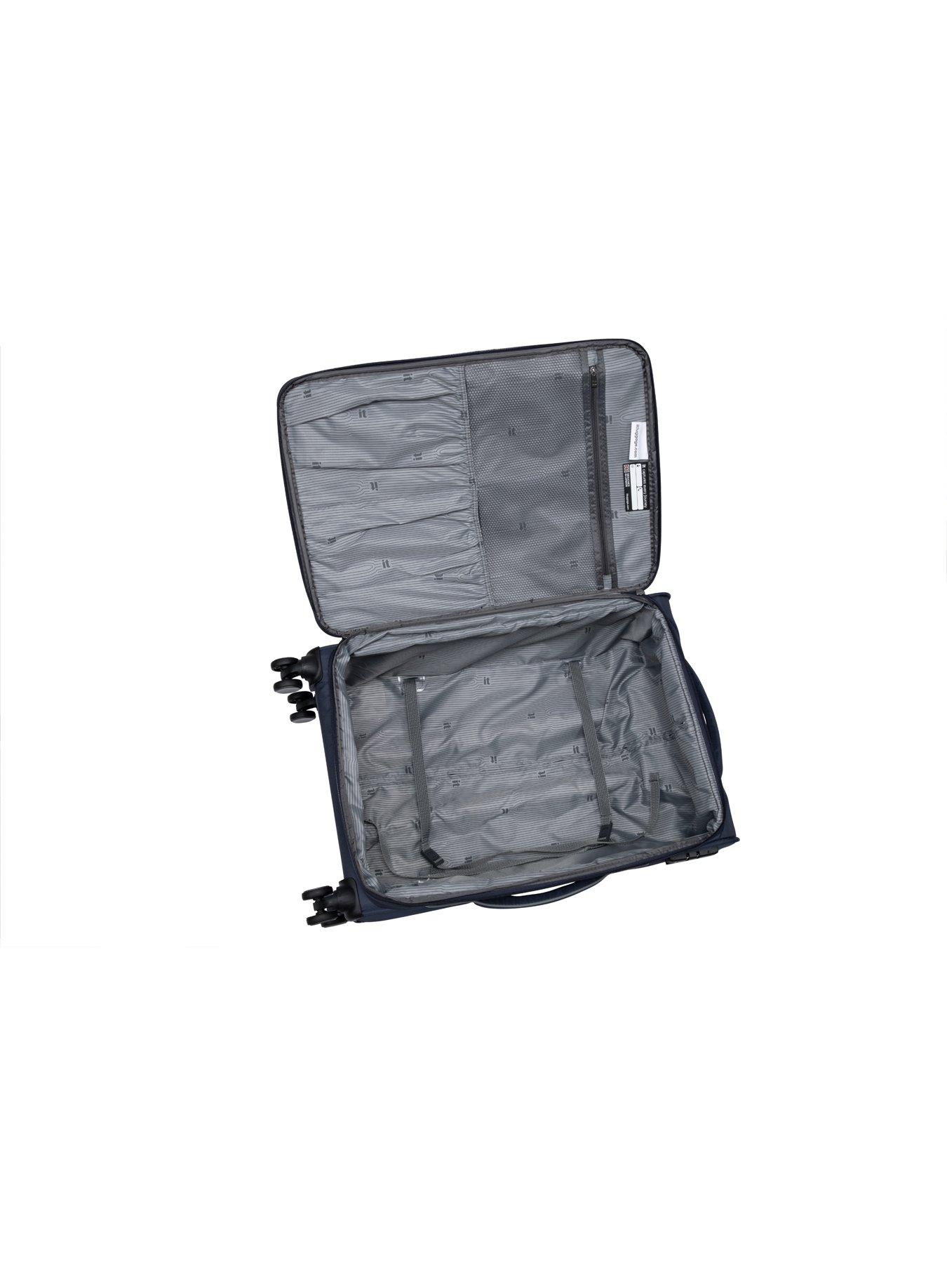 Image 7 of 7 of it Luggage Teleported Navy Berry 3pc Suitcase Set
