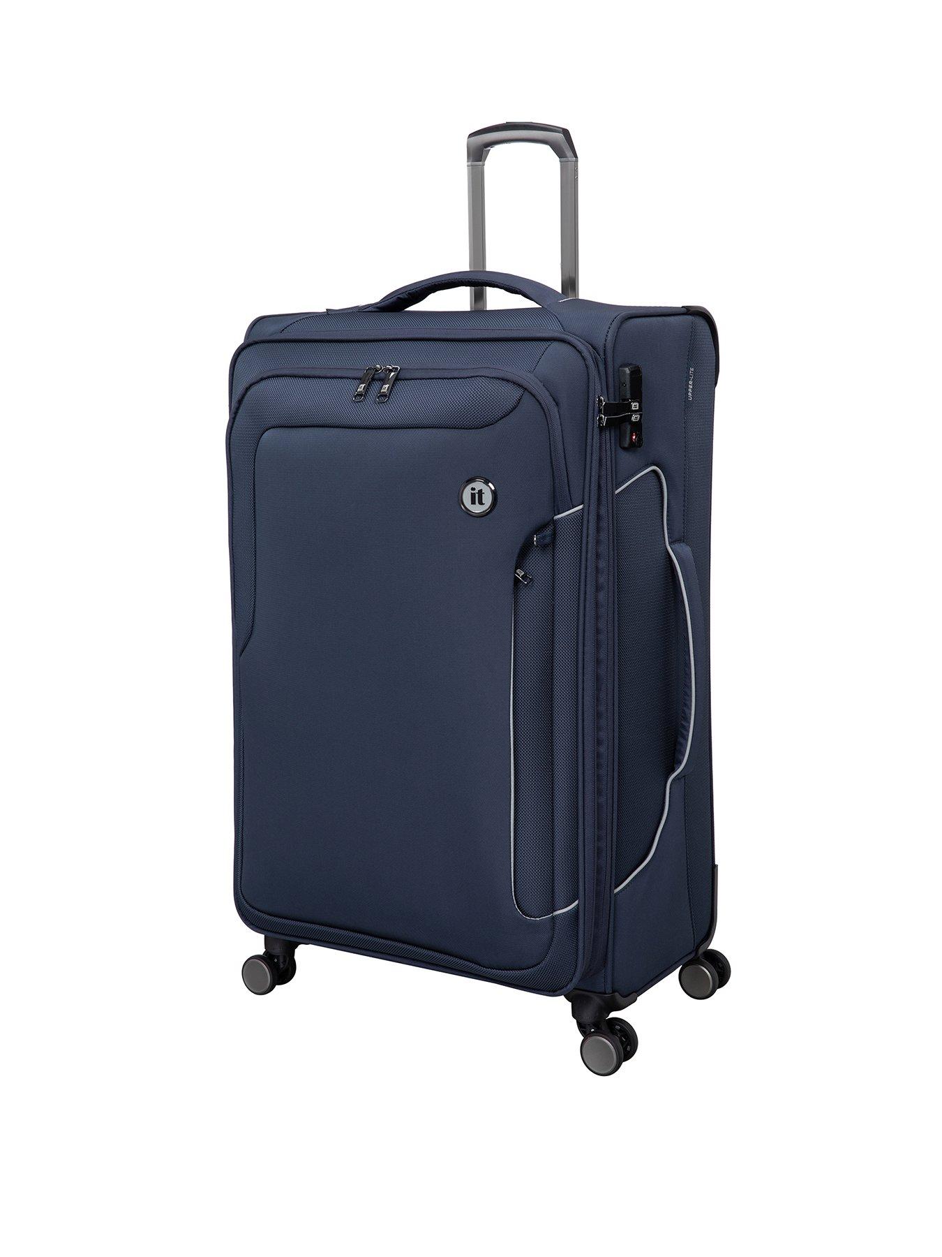 undefined Teleported Navy Berry Large Suitcase
