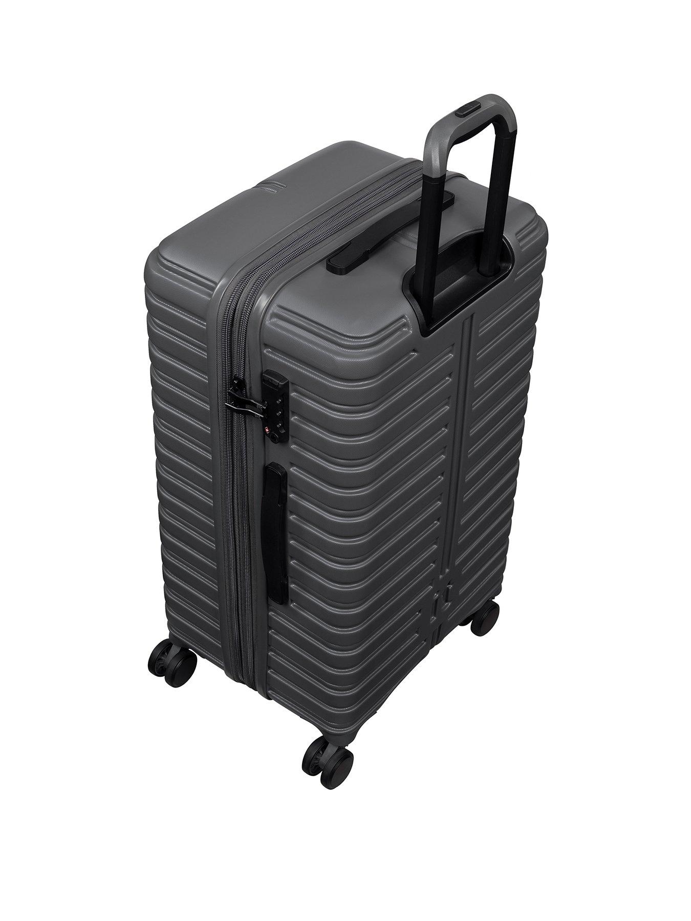 Image 2 of 7 of it Luggage Jumbo Charcoal 3pc Suitcase Set