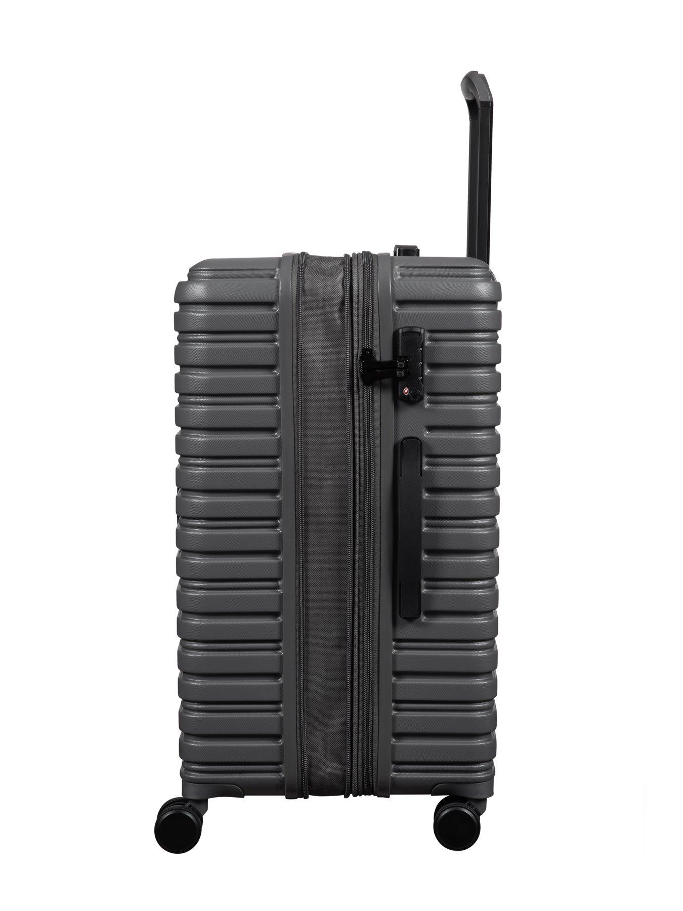 Image 4 of 7 of it Luggage Jumbo Charcoal 3pc Suitcase Set