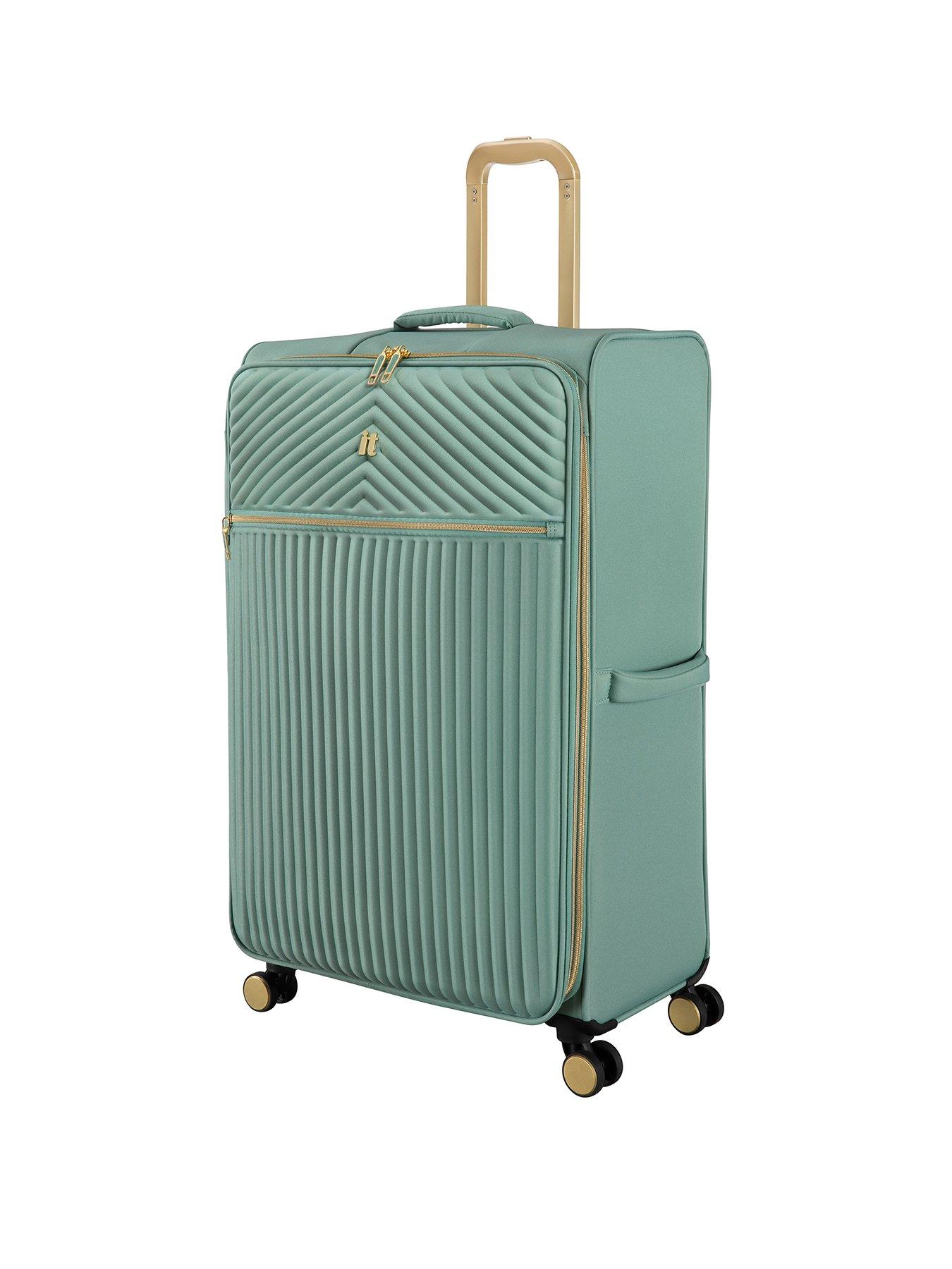 it Luggage Esplanade Granite Green Large Suitcase
