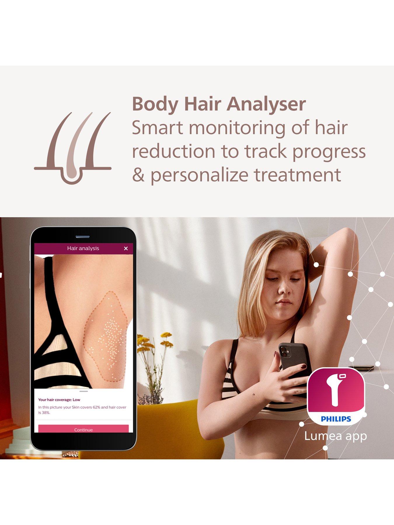 Image 6 of 8 of Philips Lumea Series 9900 BRI953/02, IPL Hair Removal Device, Cordless, Skin AI technology