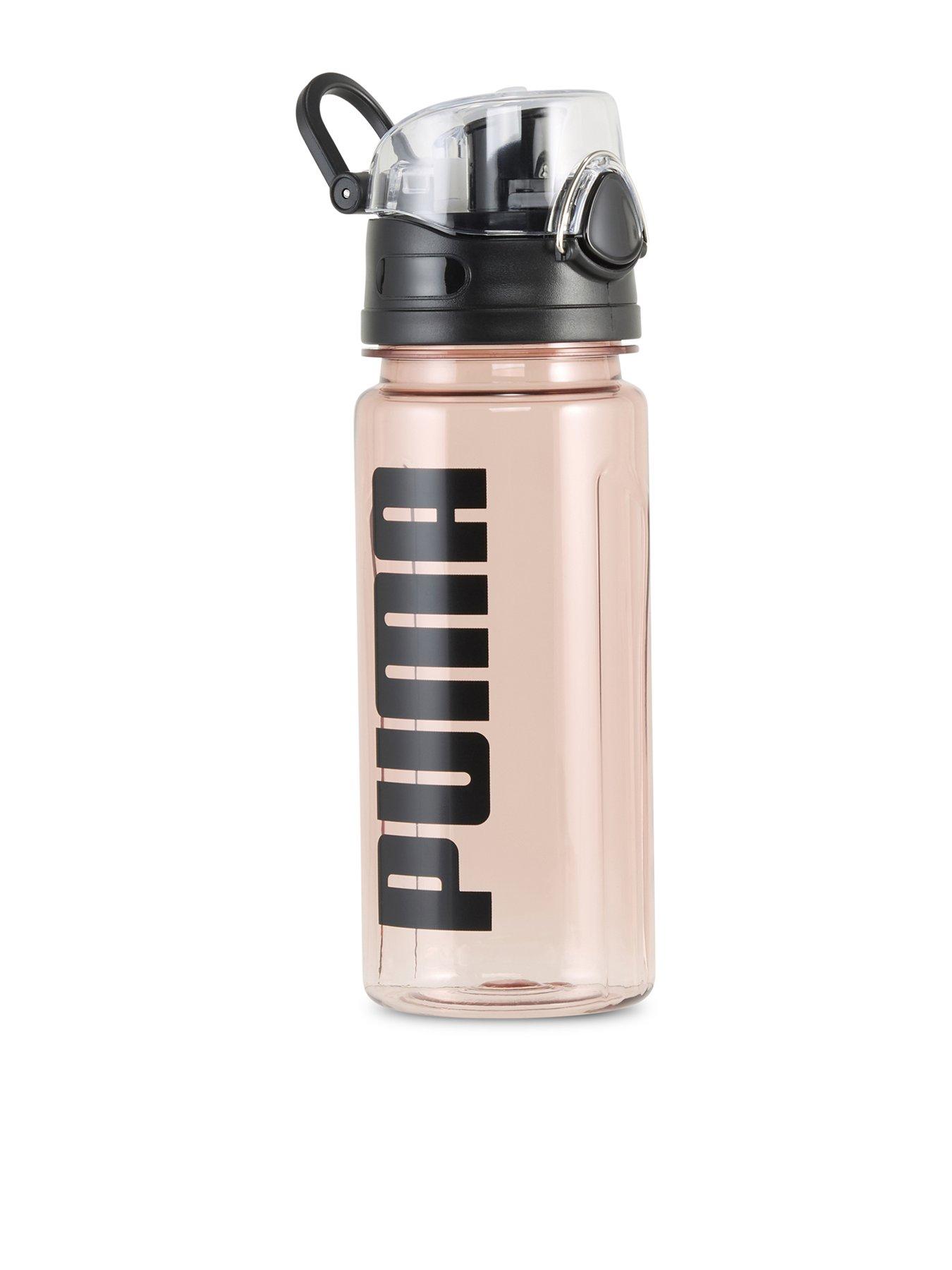 front image of puma-unisex-training-06l-waterbottle-pink