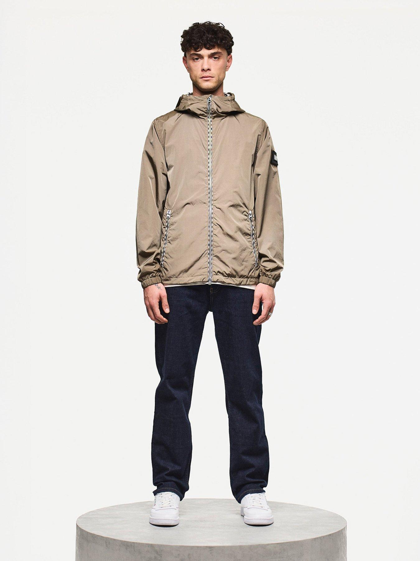 Image 2 of 6 of Weekend Offender Campania Windbreaker Jacket - Brown