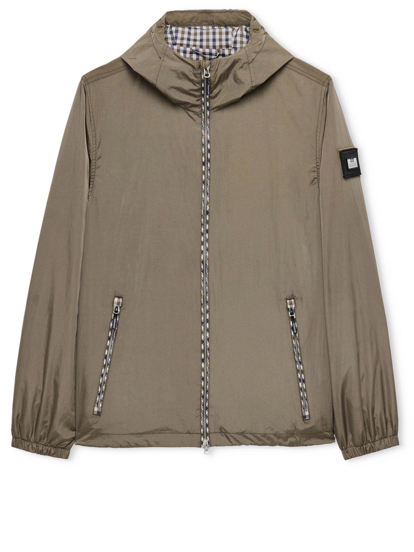 Image 4 of 6 of Weekend Offender Campania Windbreaker Jacket - Brown
